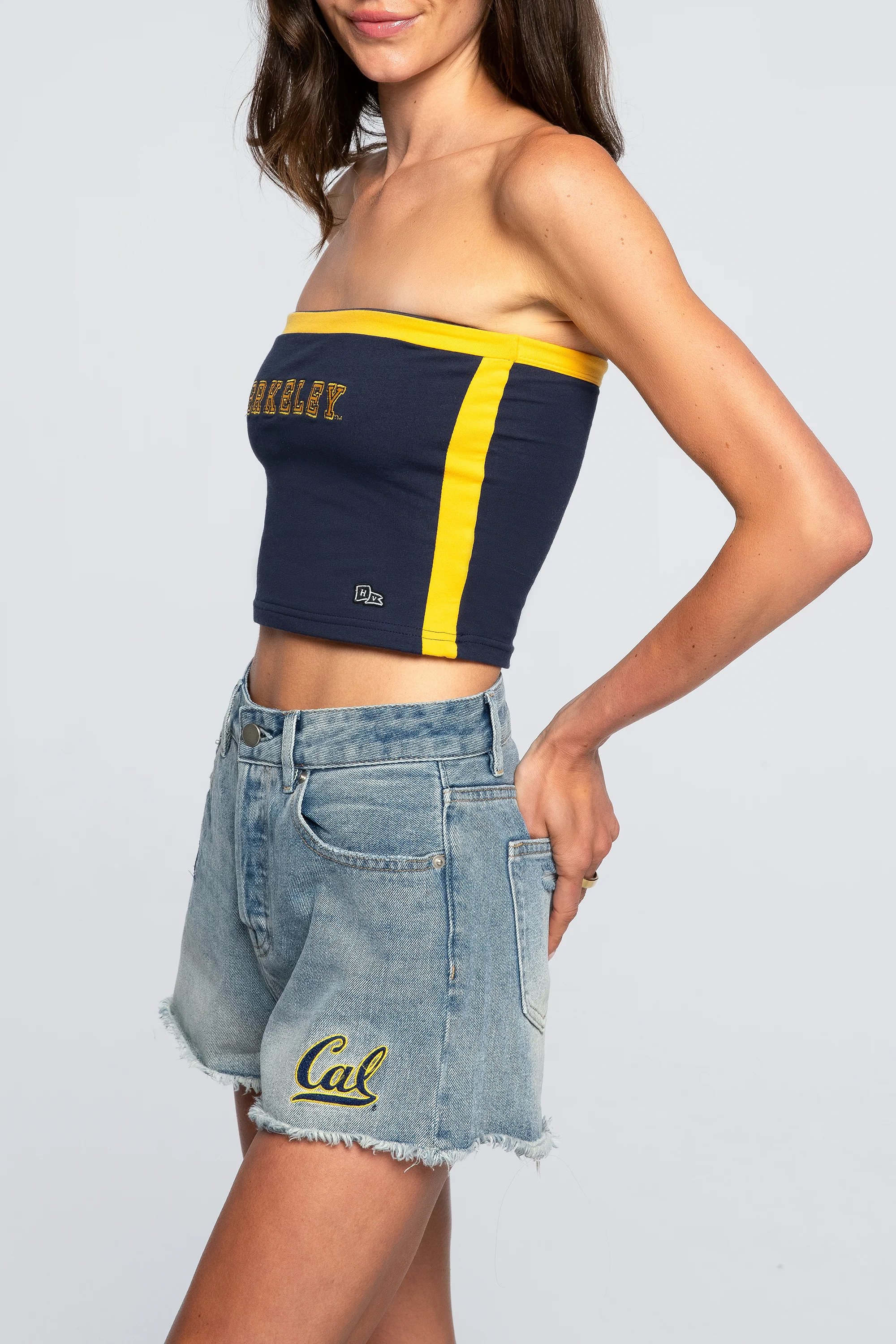 Berkeley Denim Patched Shorts - Image 3