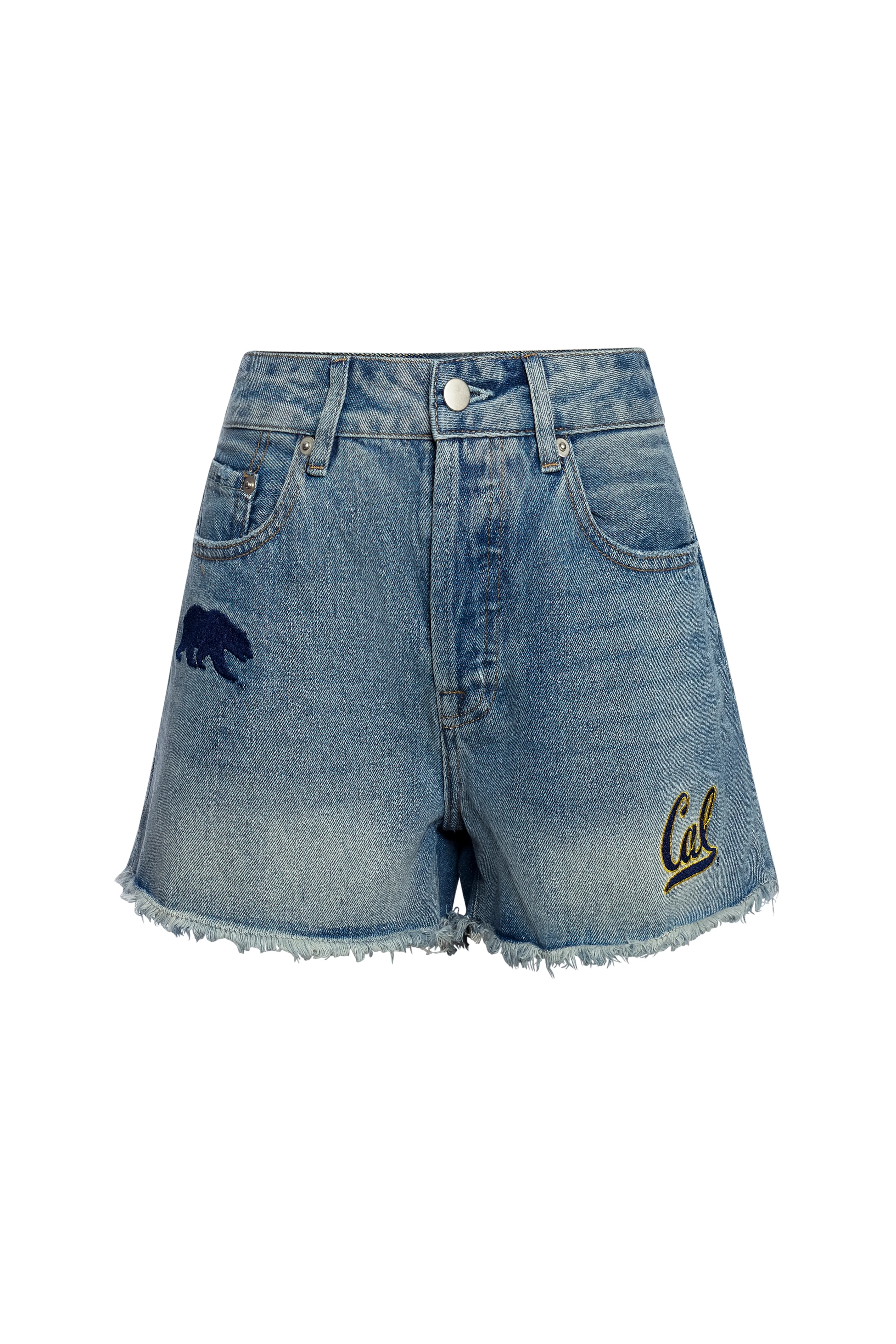 Berkeley Denim Patched Shorts - Image 5