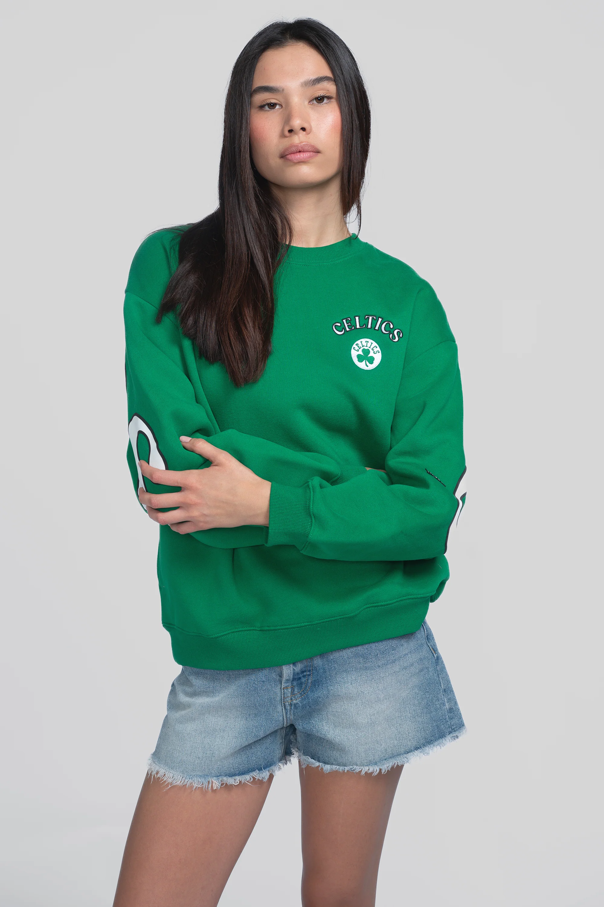 Boston Celtics Oversized Crewneck - Image 3