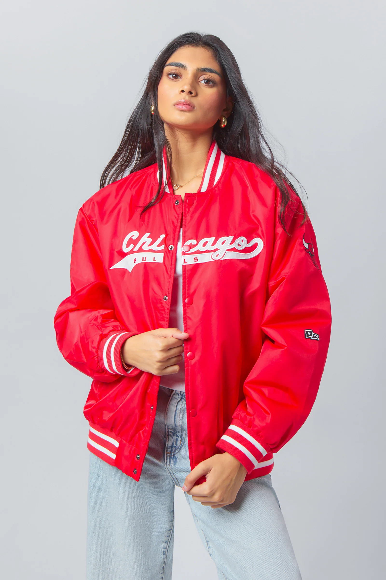 Chicago Bulls A-Game Varsity Jacket - Image 2