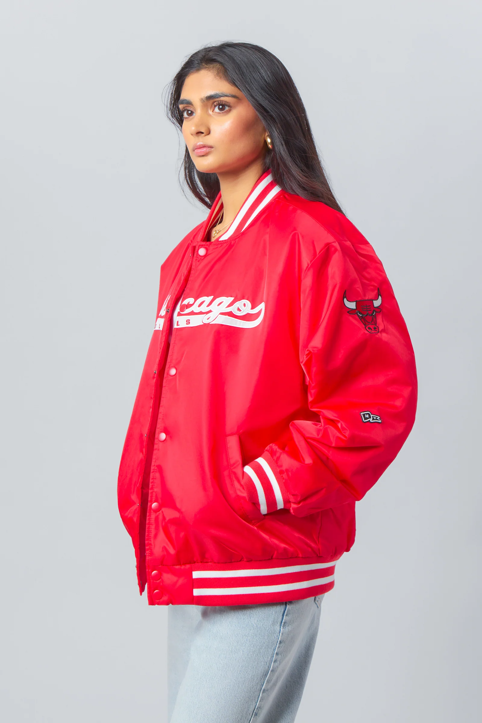 Chicago Bulls A-Game Varsity Jacket - Image 3