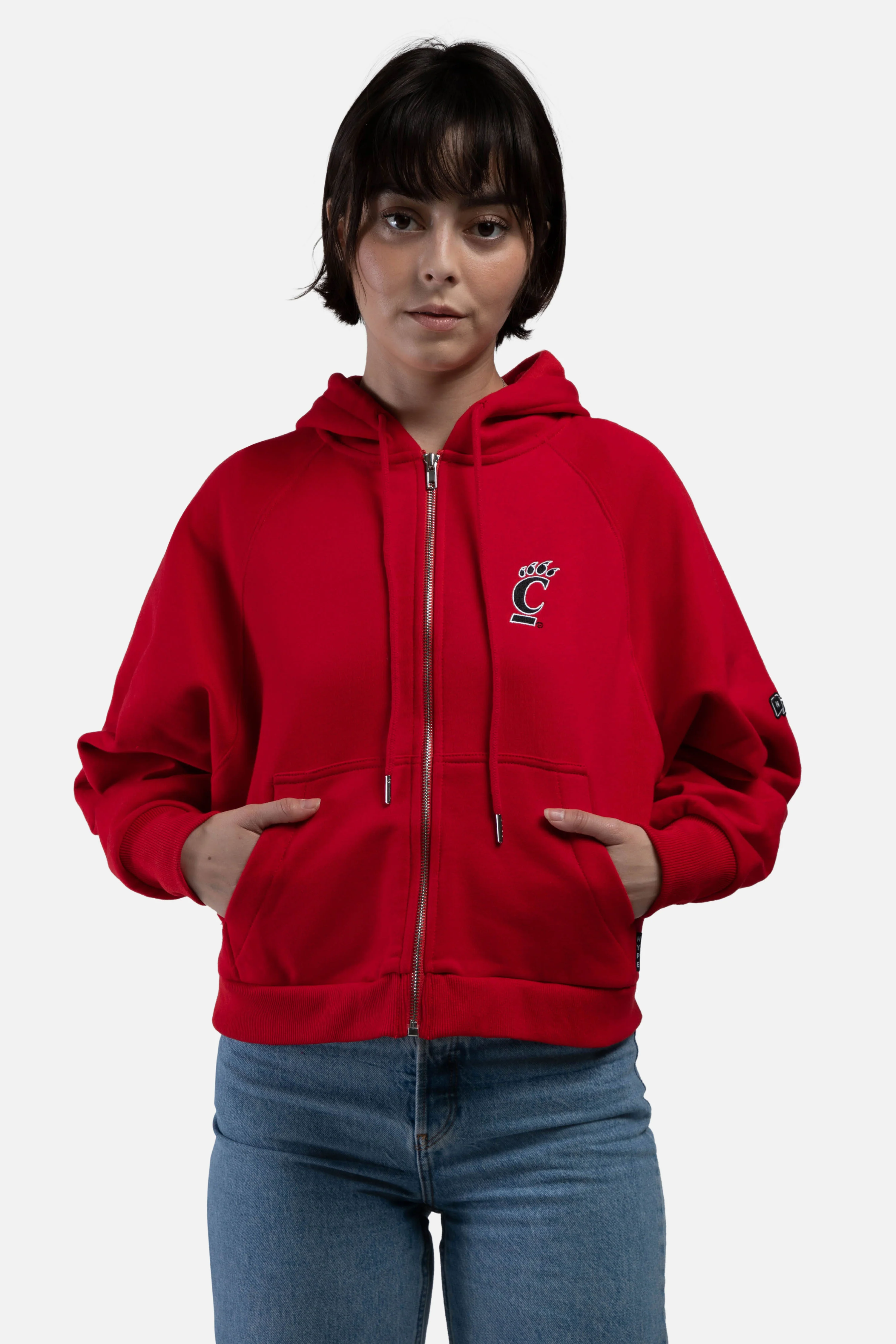 Cincinnati Raglan Zip Up