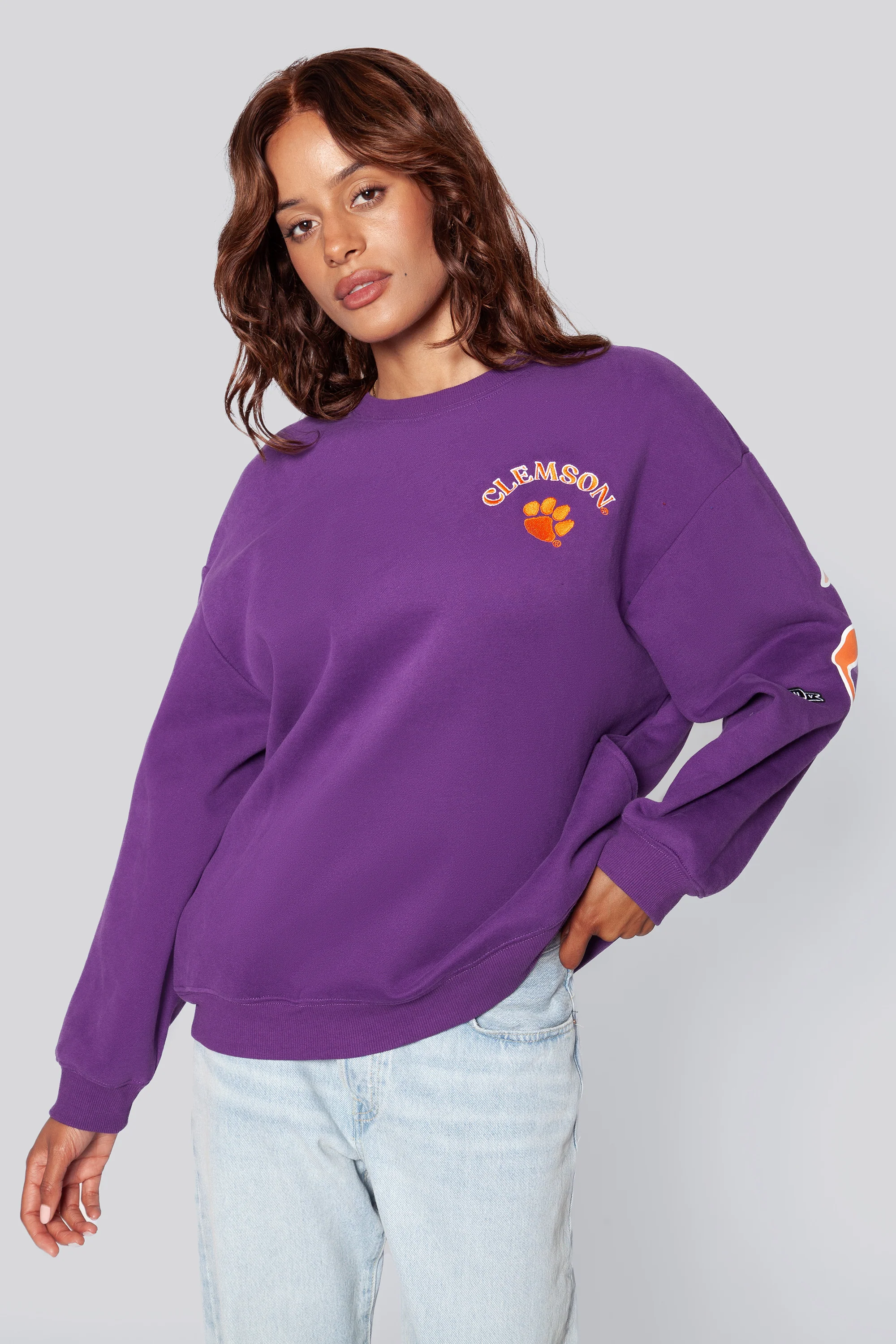 Clemson Oversized Crewneck - Image 2