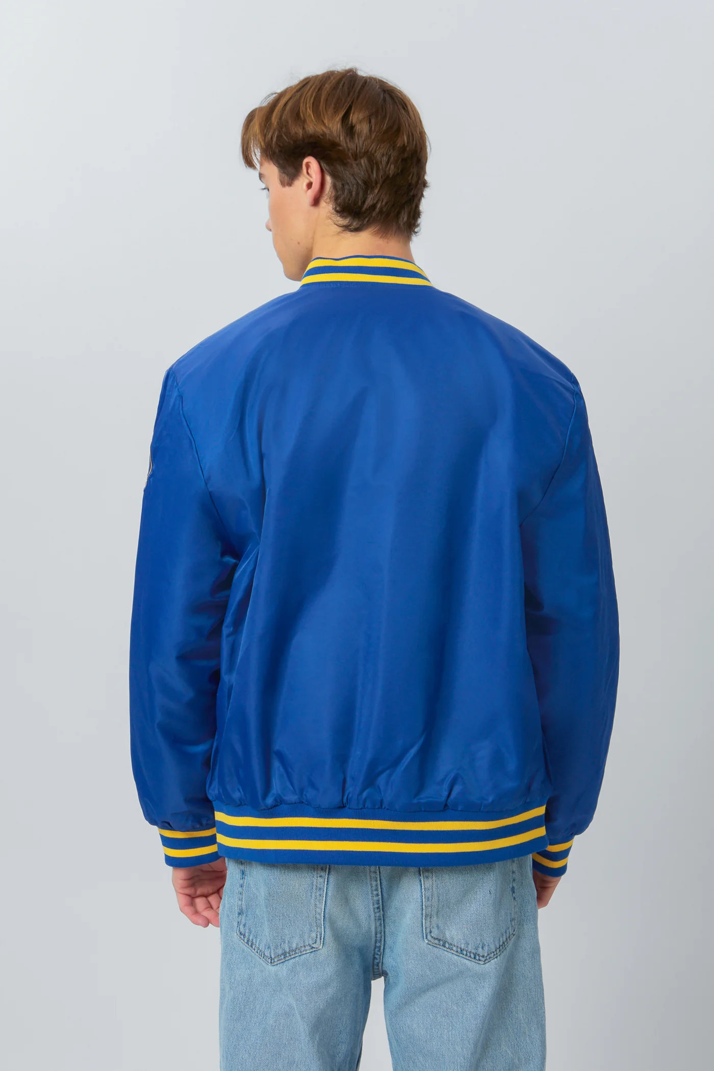 Golden State Warriors A-Game Varsity Jacket - Image 6