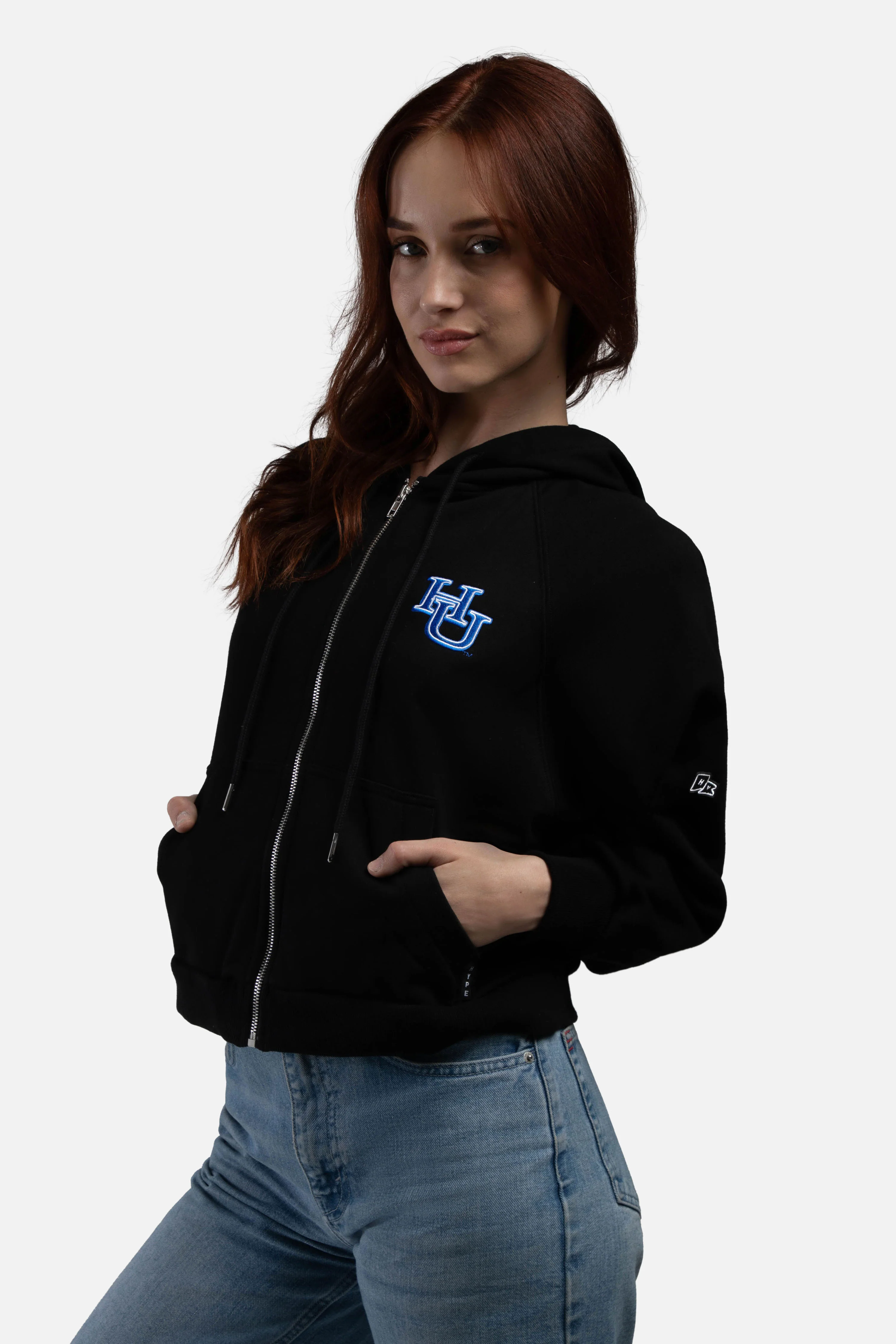 Hampton University Raglan Zip Up - Image 2