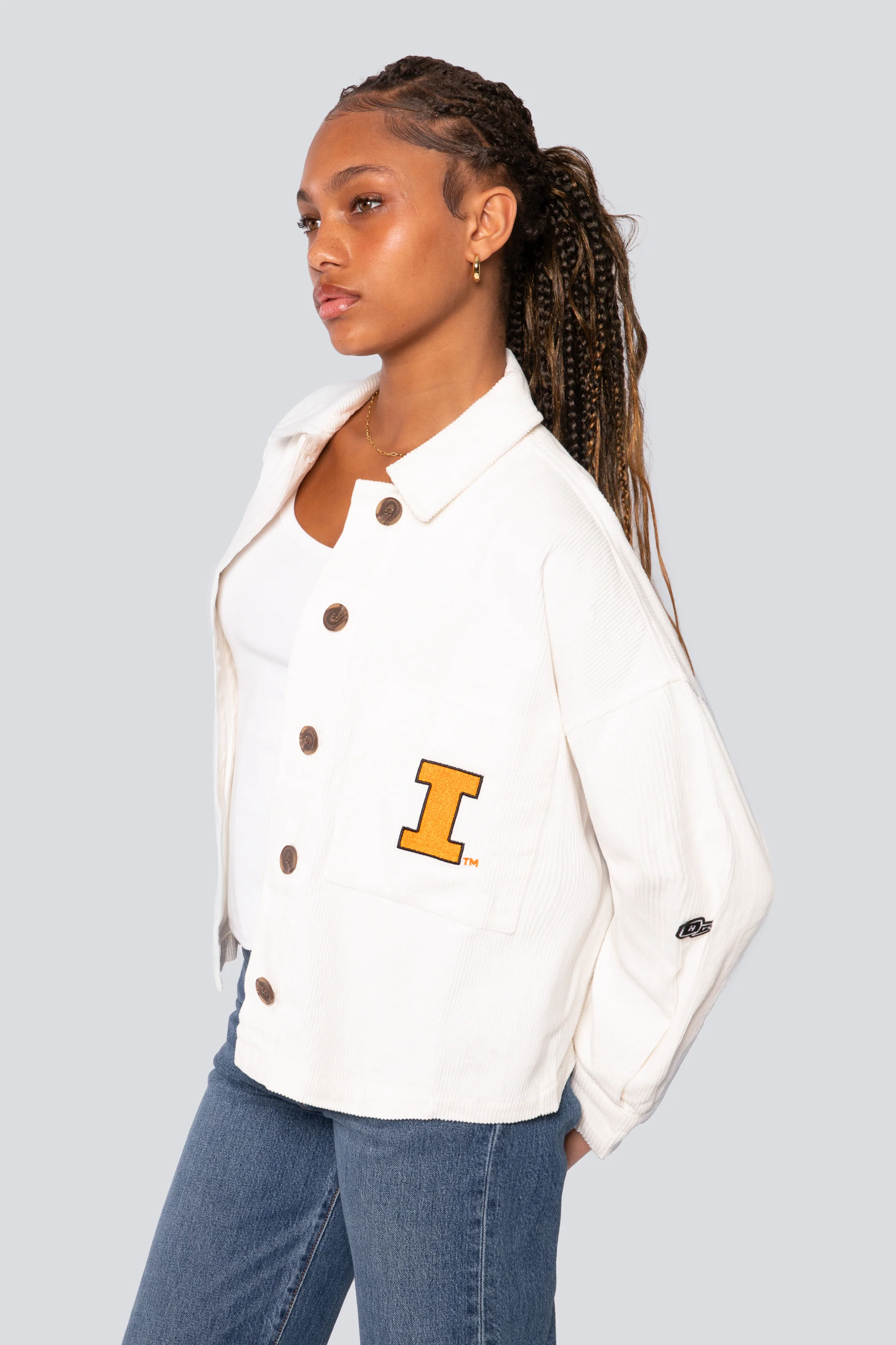 University of Illinois Corded Jacket - Image 2