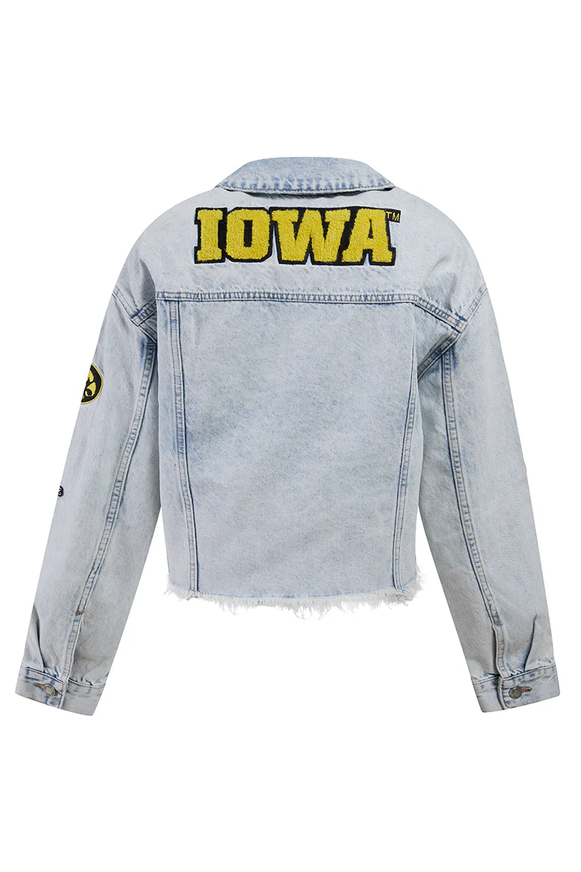 University of Iowa Jean Jacket - Image 6