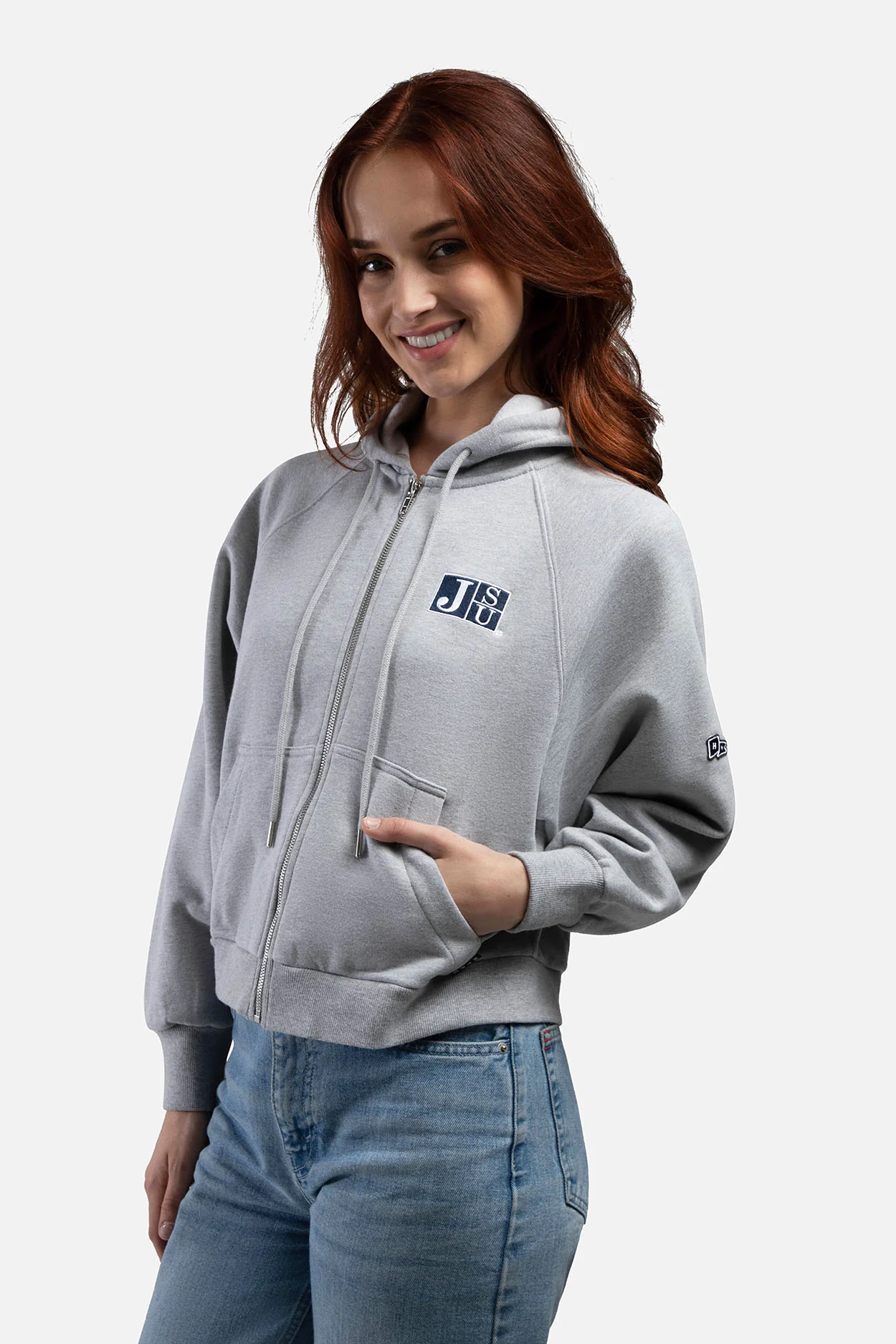 Jackson State Raglan Zip Up - Image 2