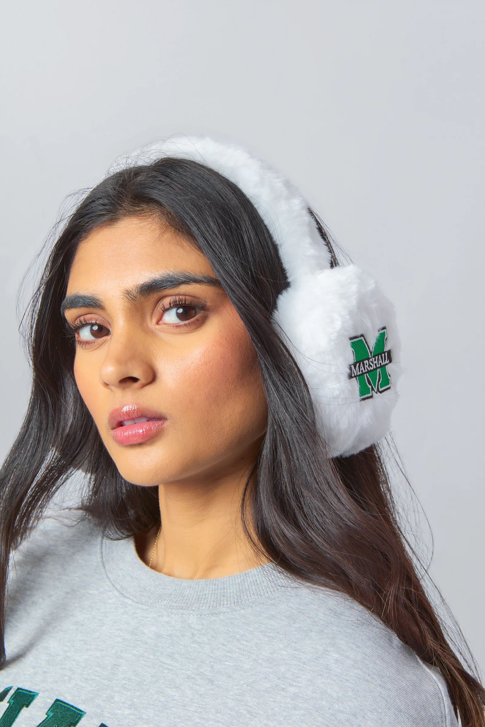 Marshall University Warm & Fuzzy Earmuffs - Image 2