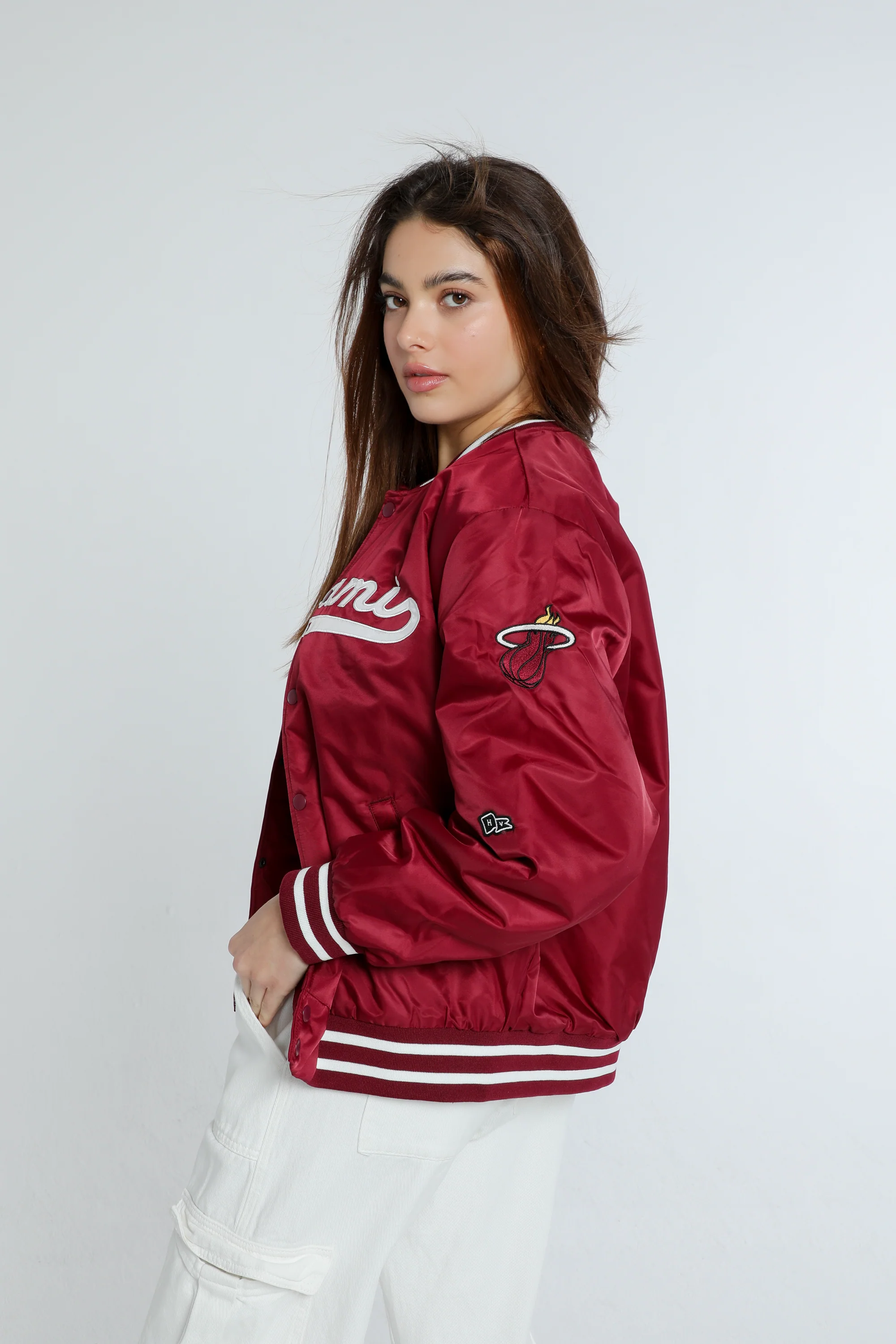 Miami Heat A-Game Varsity Jacket - Image 3