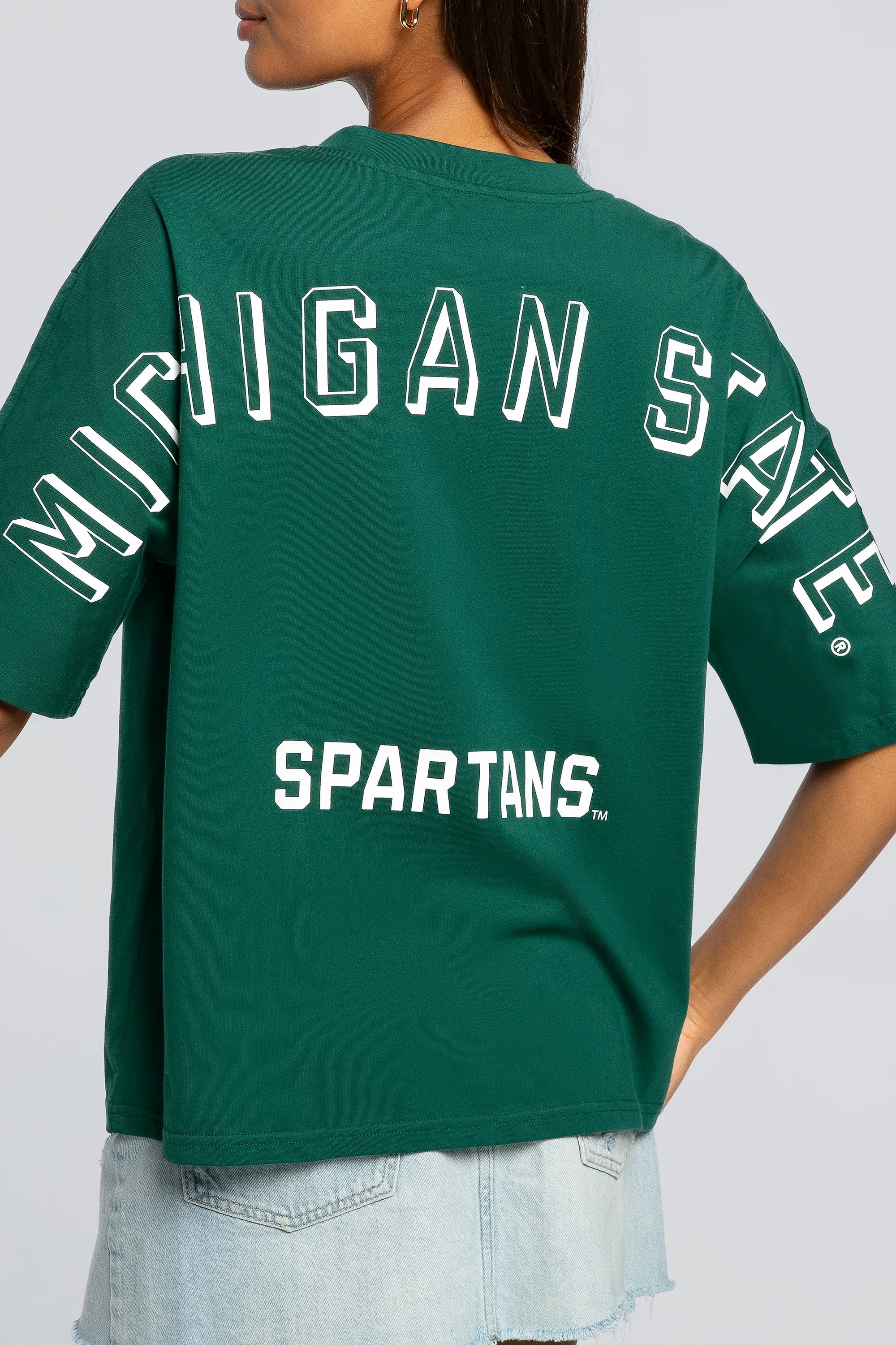 Michigan State Football Oversized T-shirt - Image 4