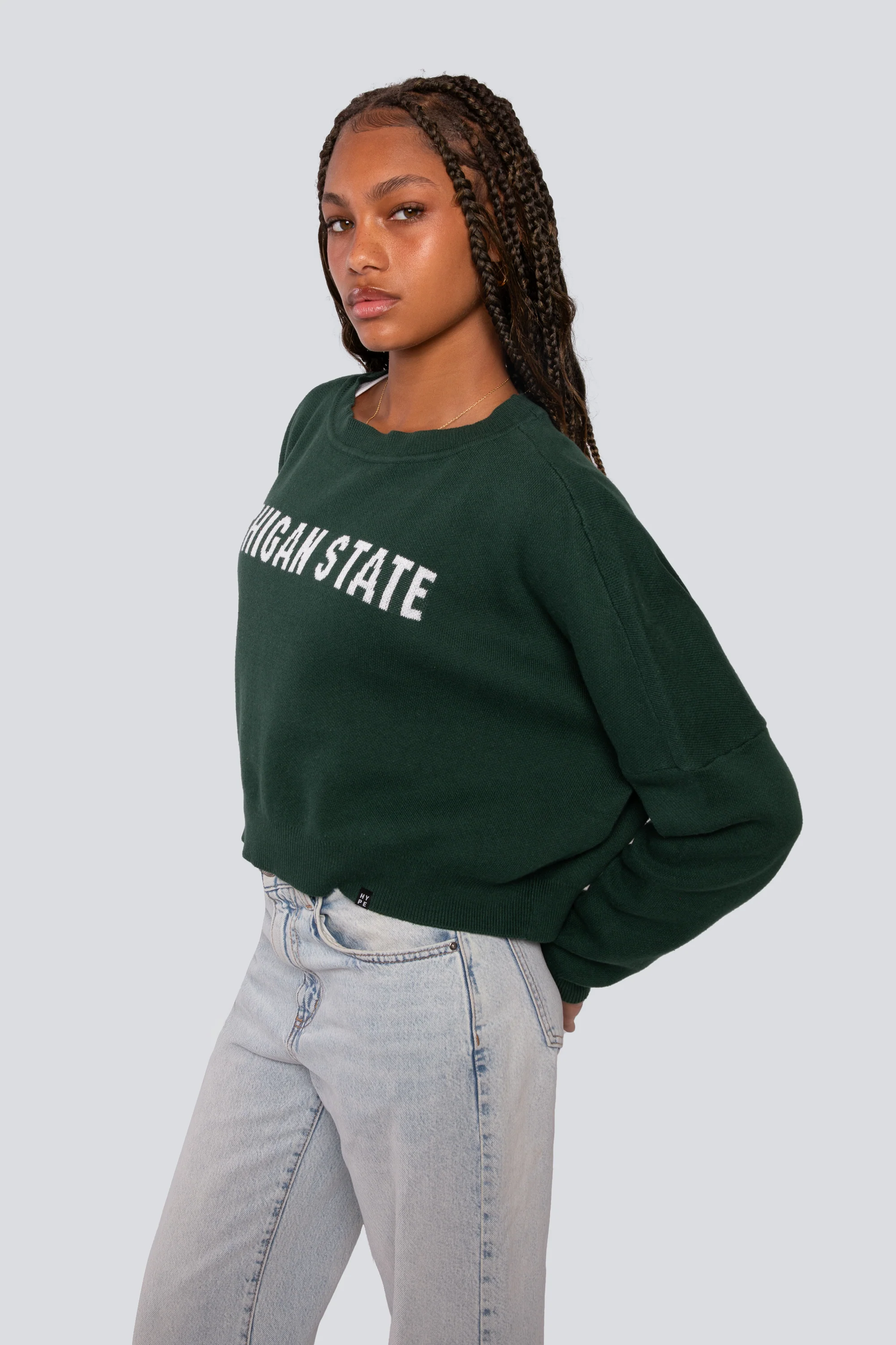 Michigan State Ivy Knitted Sweater - Image 2