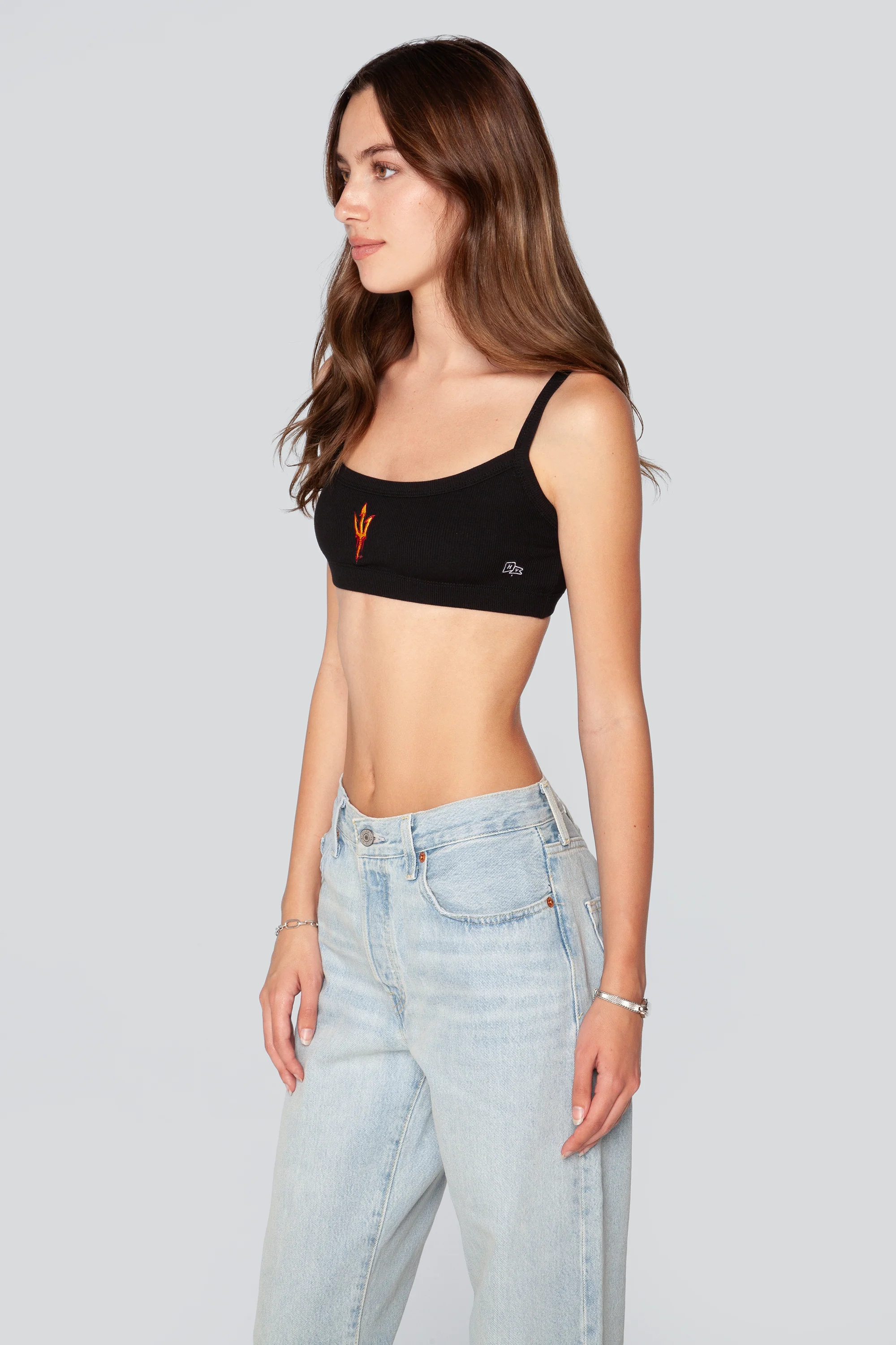 ASU Rib Bra Top - Image 2
