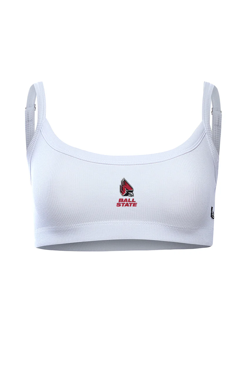Ball State Rib Bra Top - Image 3