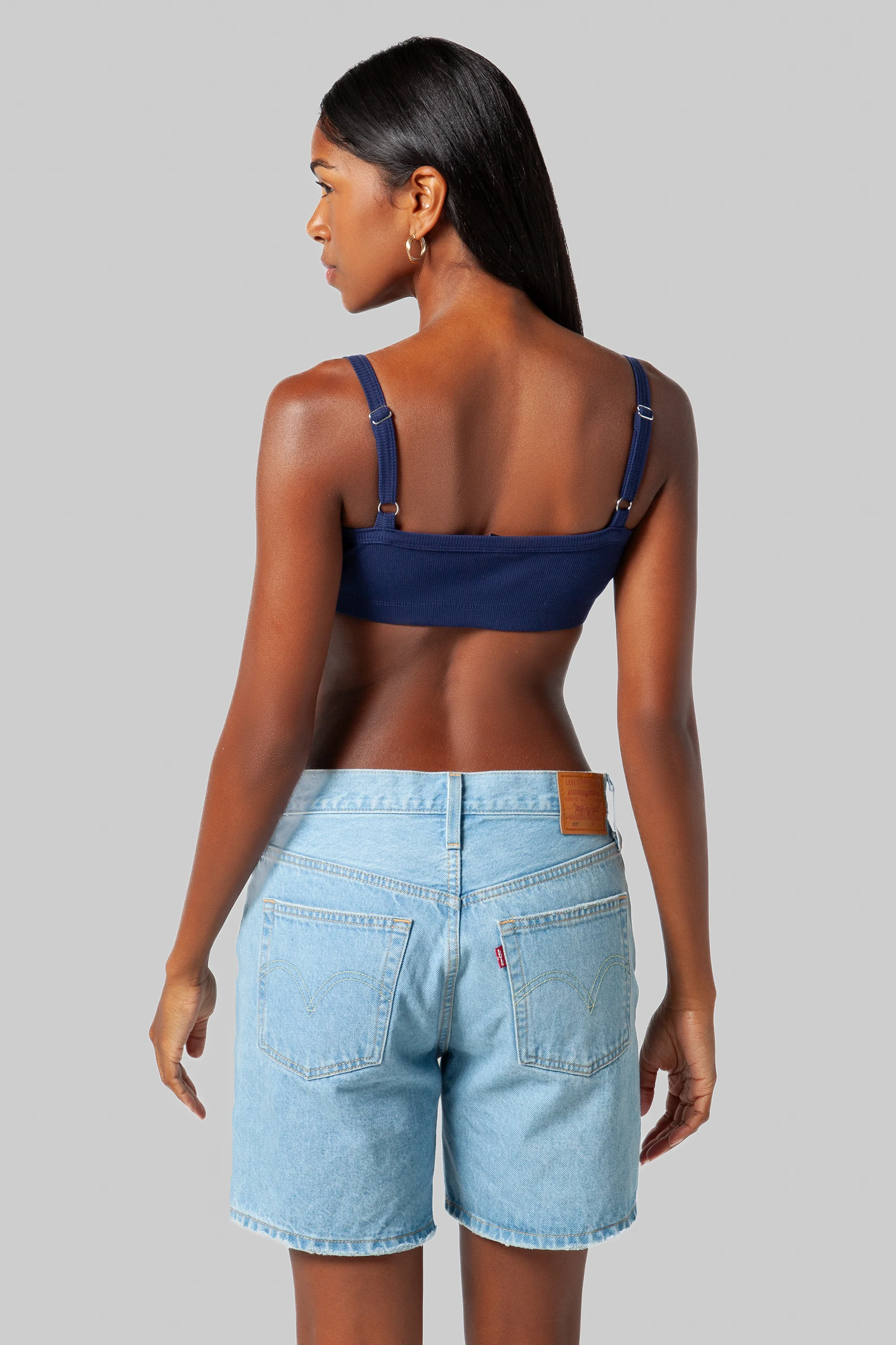Berkeley Rib Bra Top - Image 3