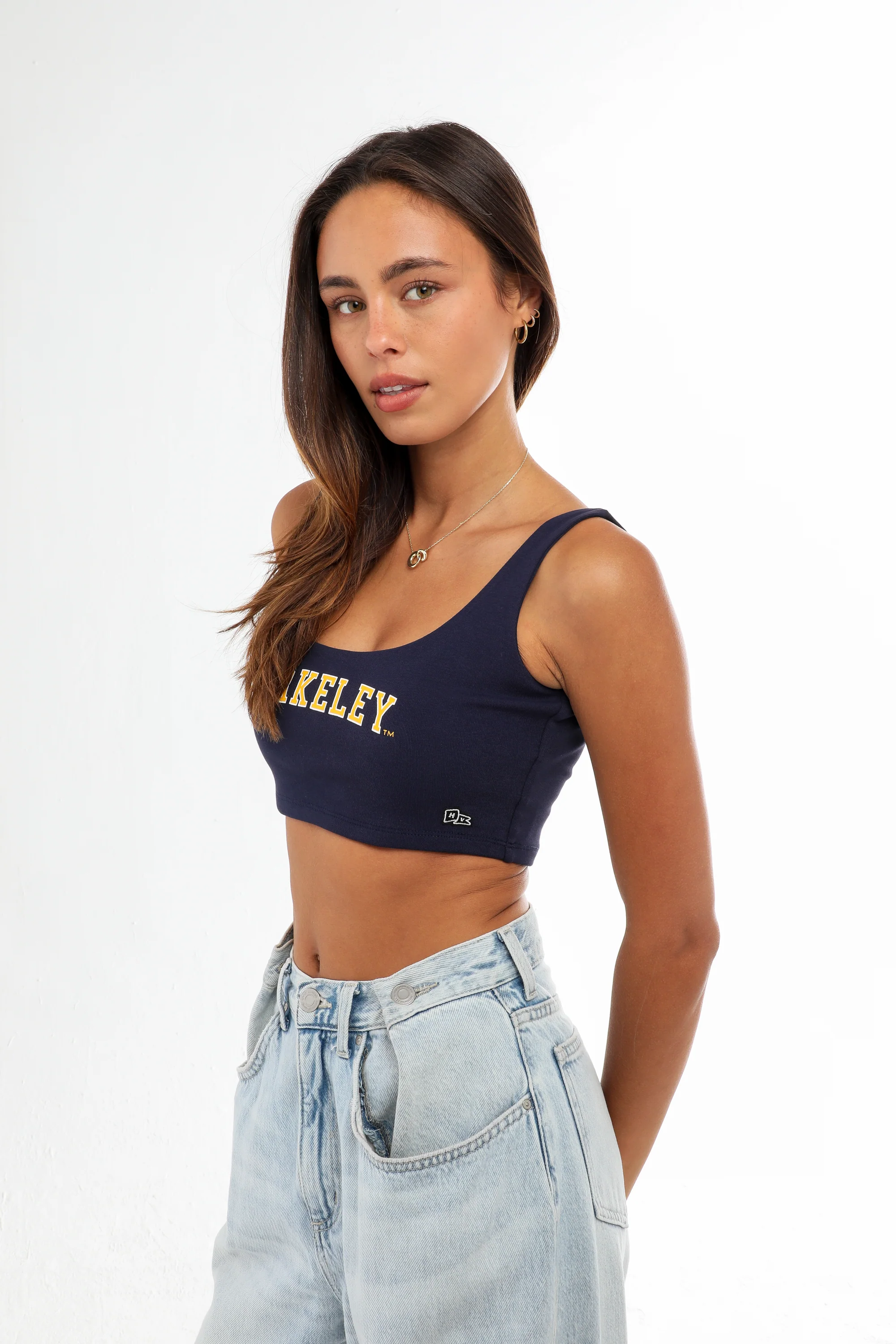 Berkeley Scoop Neck Crop Top - Image 5