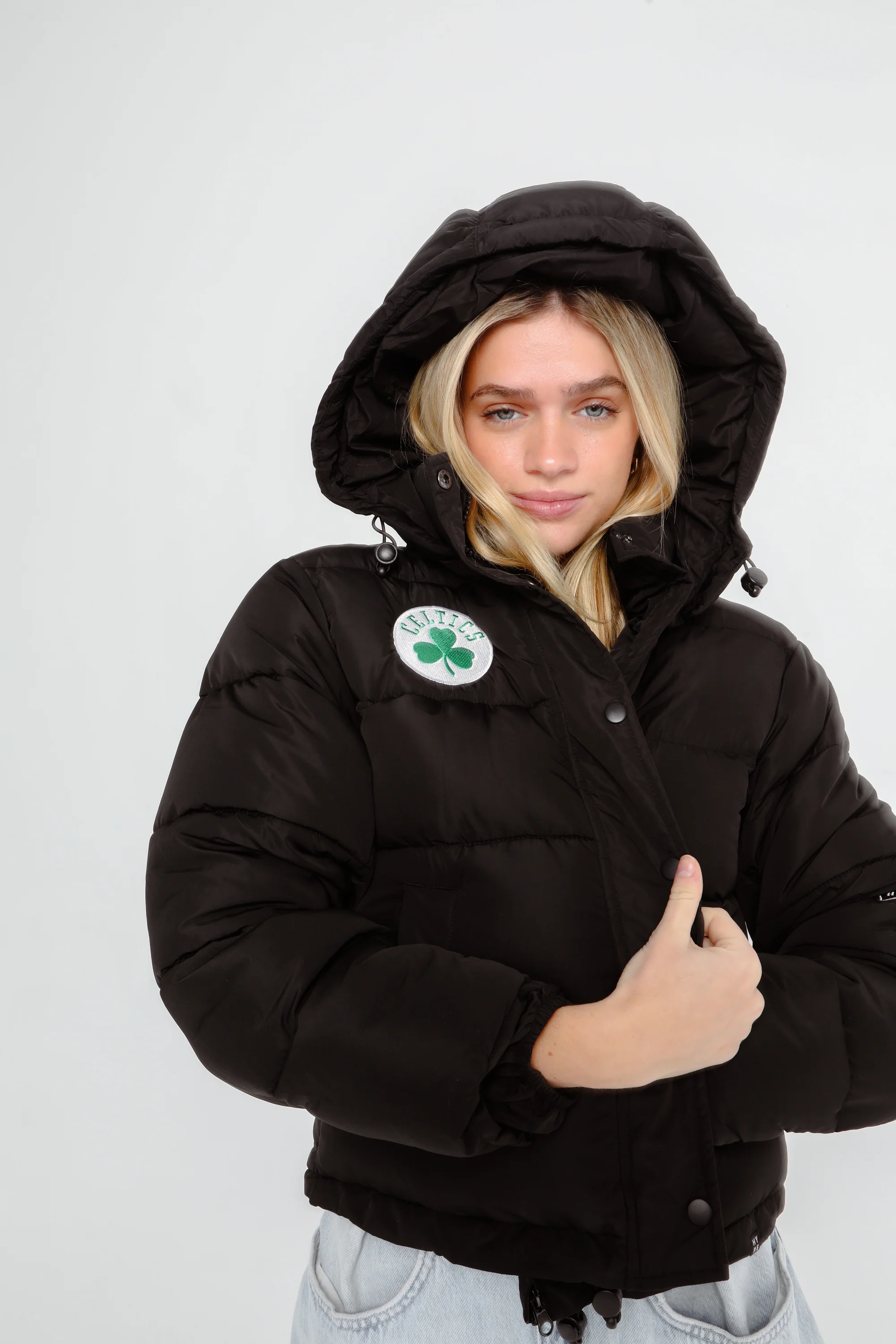 Boston Celtics Puffer Jacket - Image 4