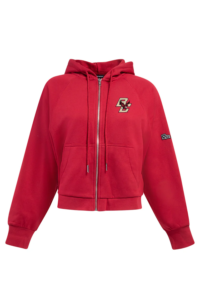 Boston College Raglan Zip-Up - Image 5