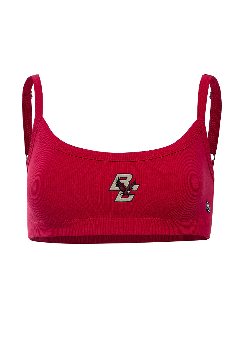 Boston College Rib Bra Top - Image 3