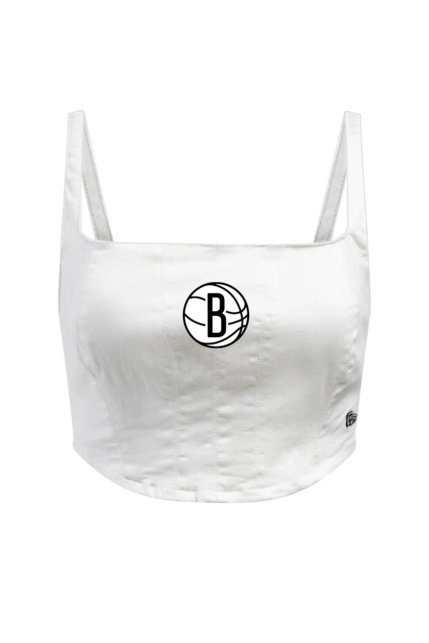 Brooklyn Nets Denim Corset - Image 7