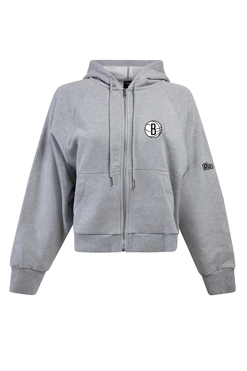 Brooklyn Nets Raglan Zip-Up - Image 9