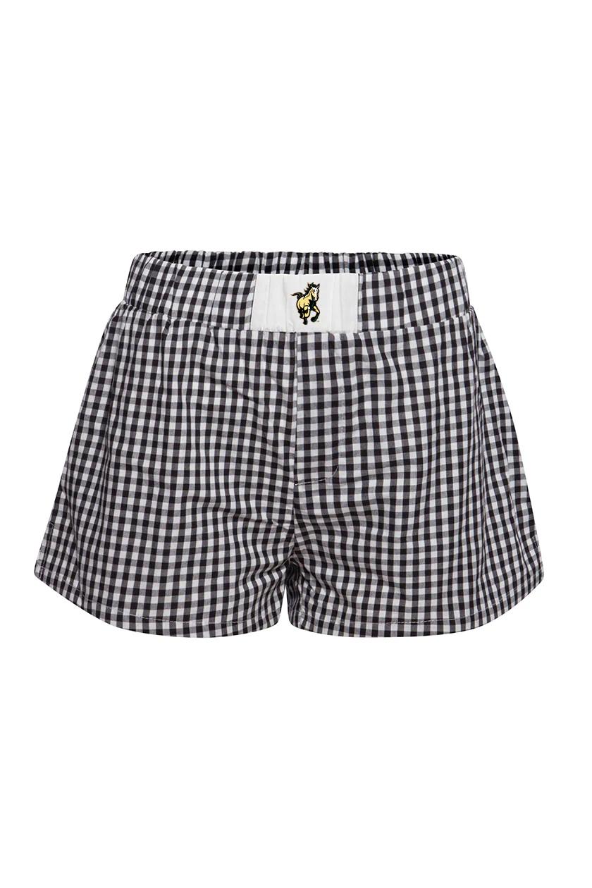 Cal Poly SLO Gameday Gingham Shorts