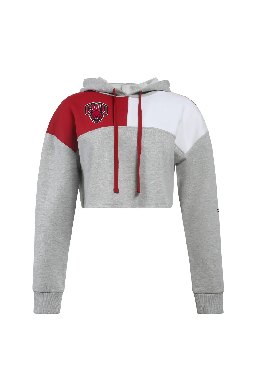 Central Washington University Color Block Hoodie