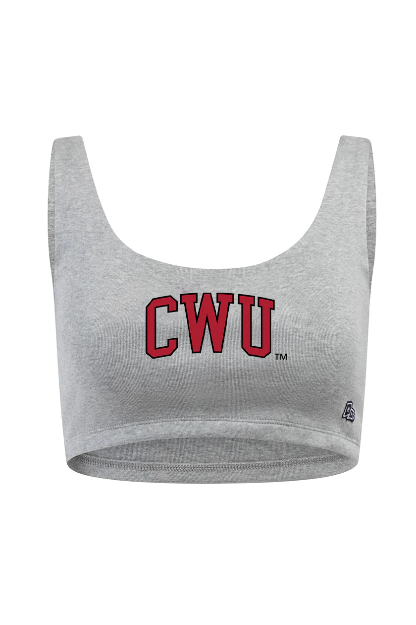 Central Washington University Scoop Neck Crop Top - Image 7