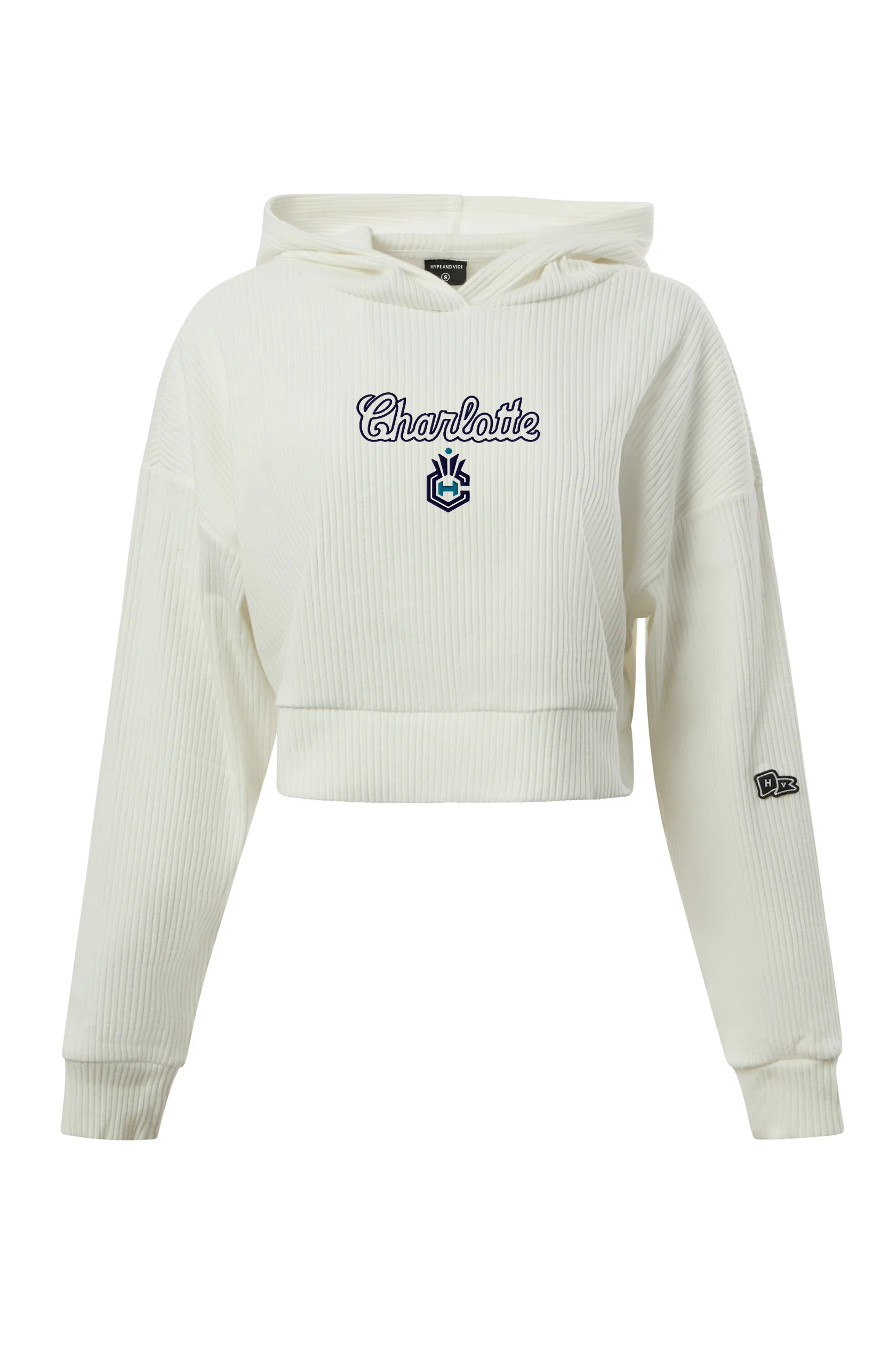 Charlotte Hornets Off-Duty Ribbed Hoodie