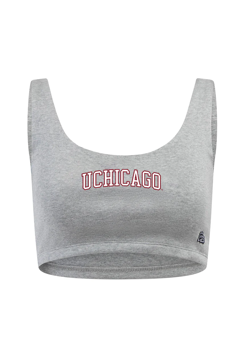 U Chicago Scoop Neck Crop Top - Image 6