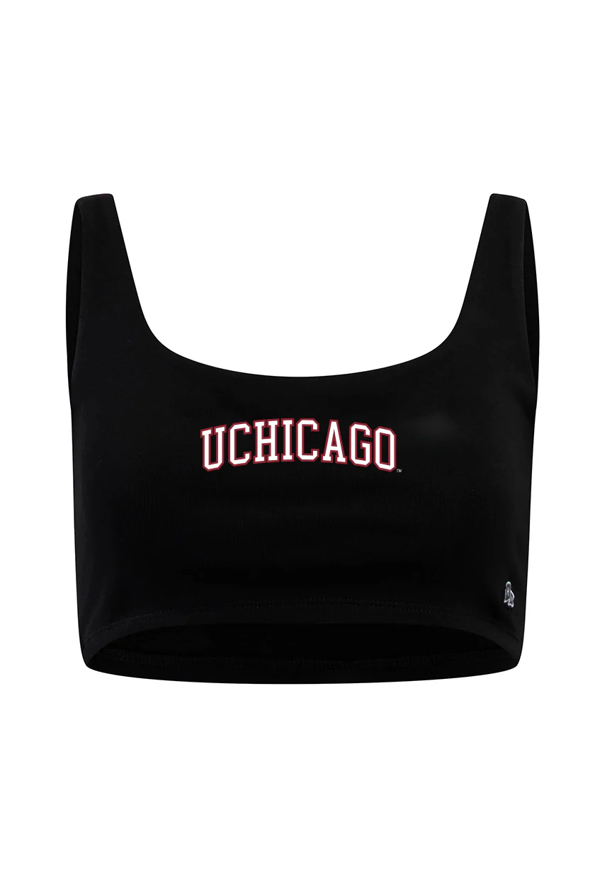 U Chicago Scoop Neck Crop Top - Image 8