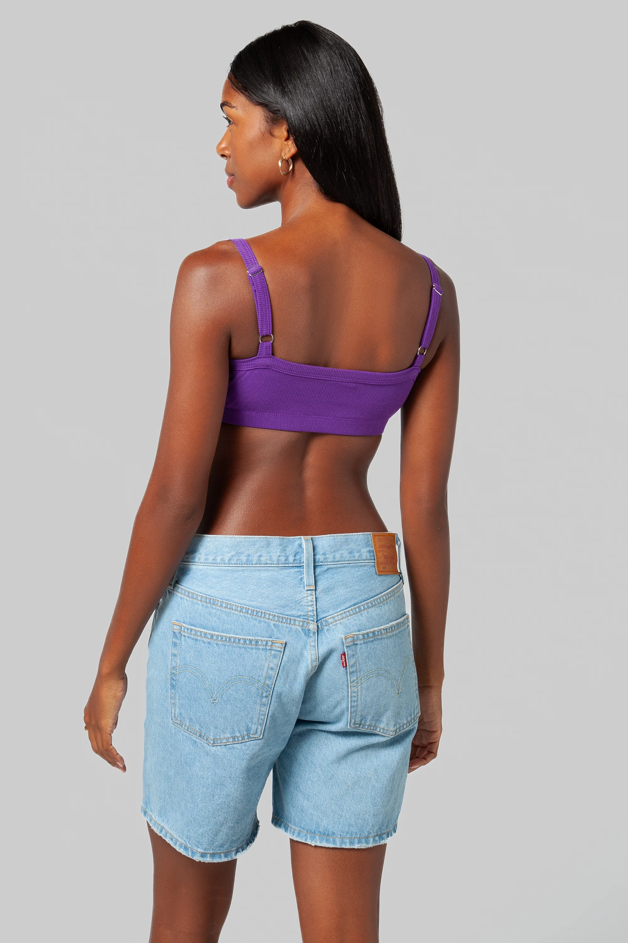 Clemson Rib Bra Top - Image 3