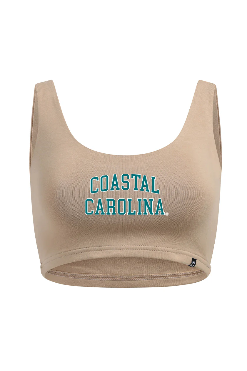 Coastal Carolina University Scoop Neck Crop Top - Image 3