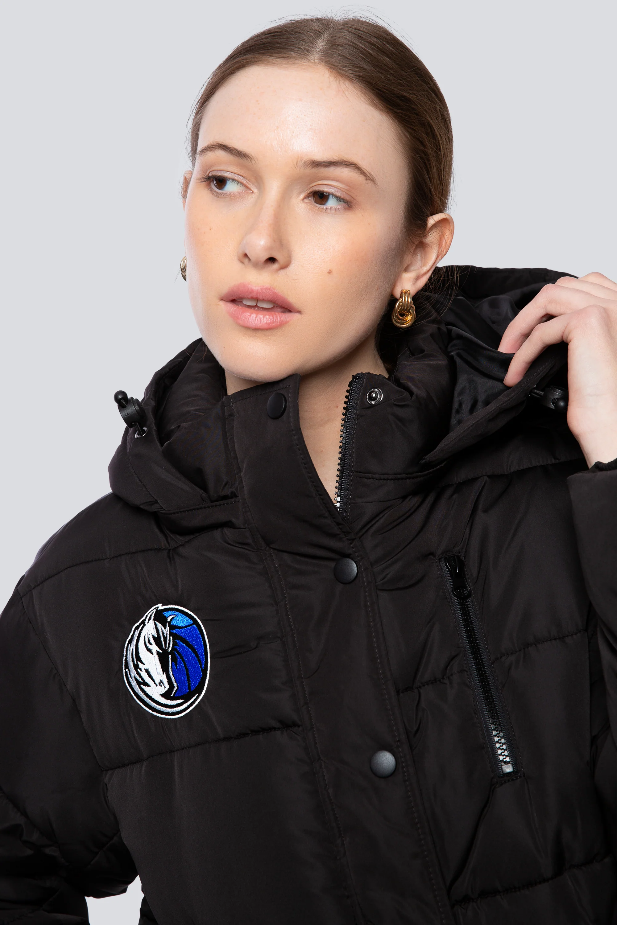 Dallas Mavericks Puffer Jacket - Image 2
