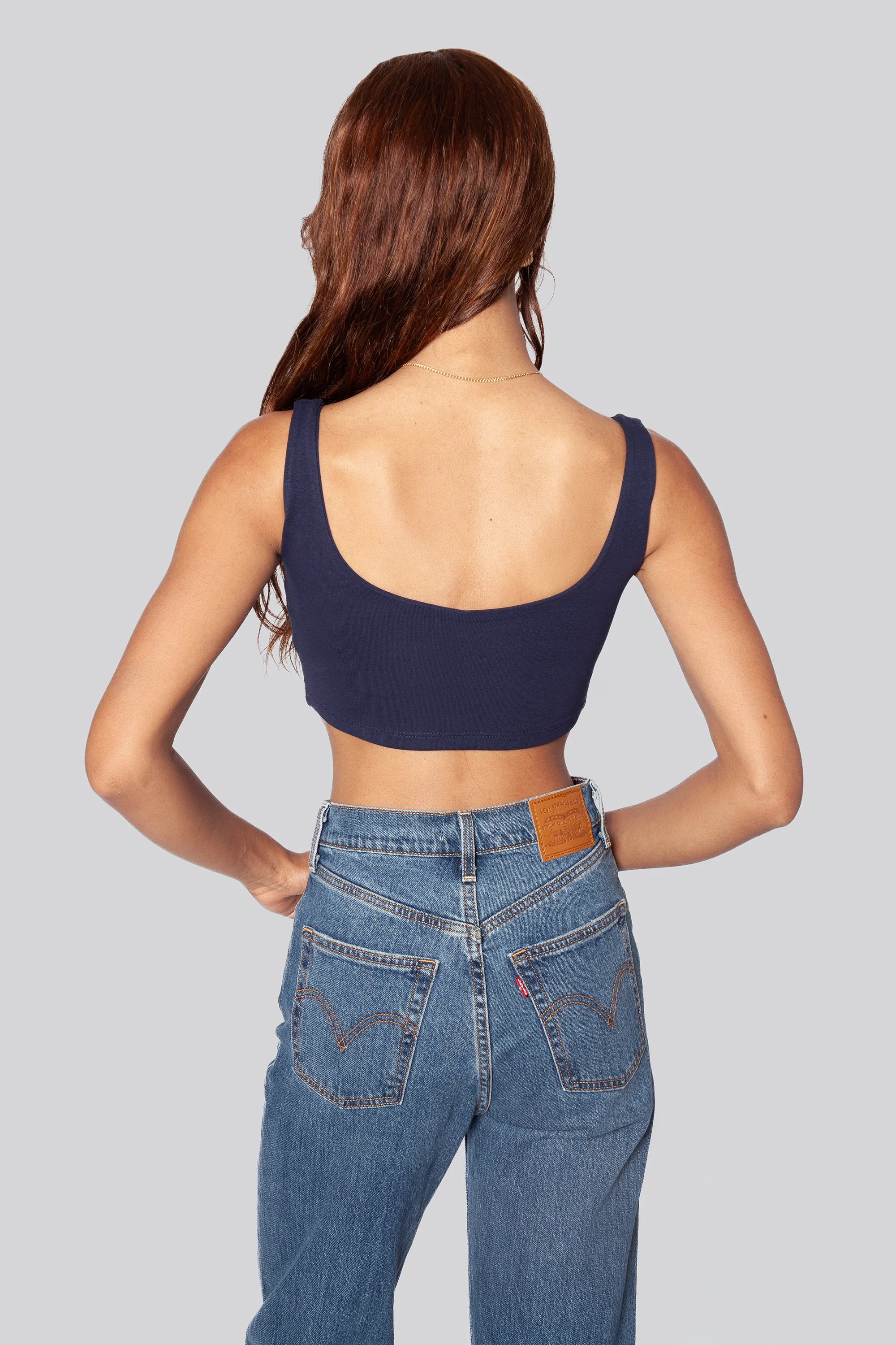 Dallas Mavericks Scoop Neck Crop Top - Image 3