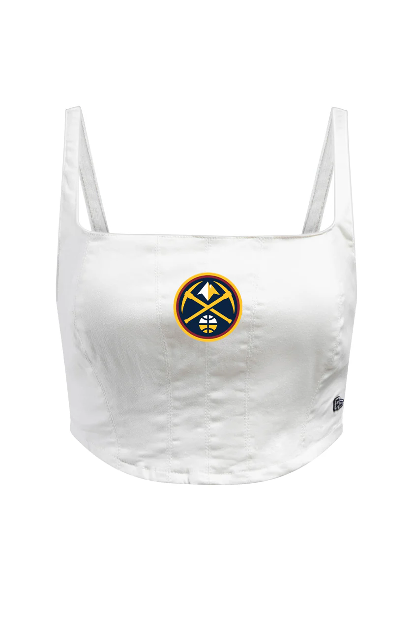 Denver Nuggets Denim Corset - Image 4