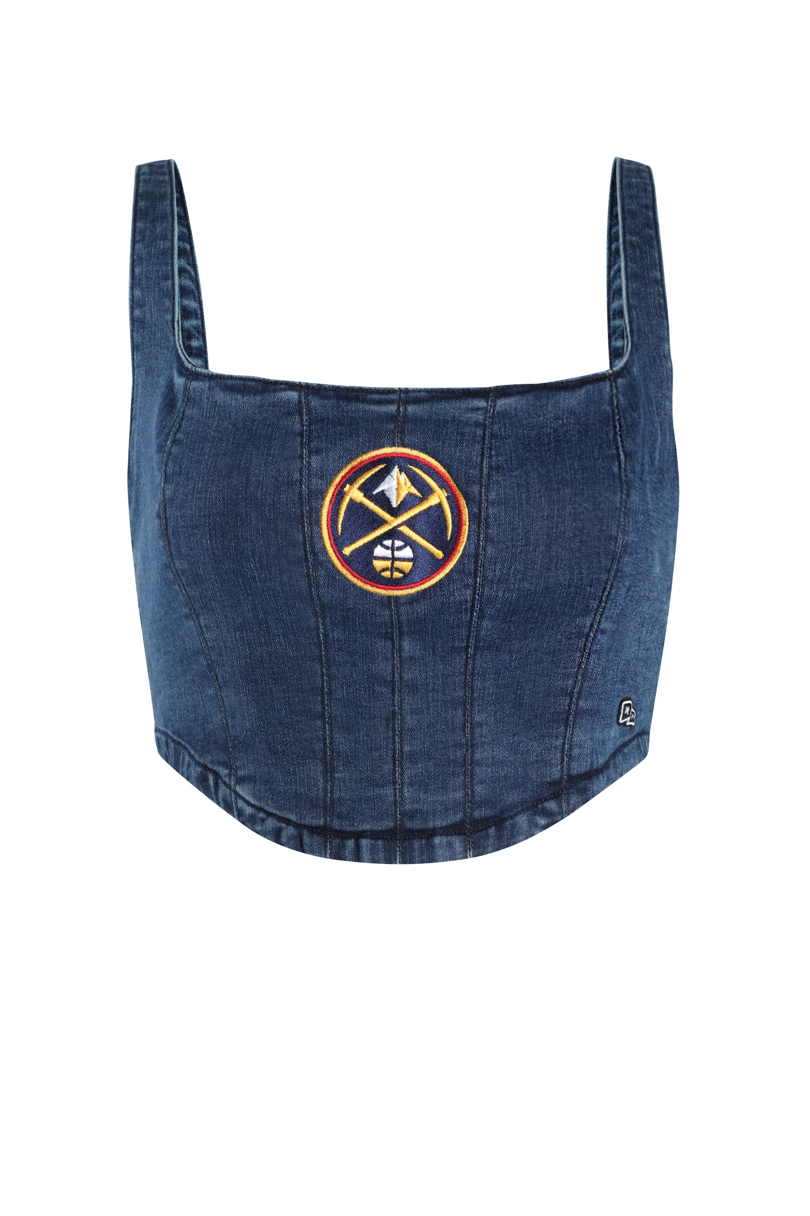 Denver Nuggets Denim Corset - Image 6