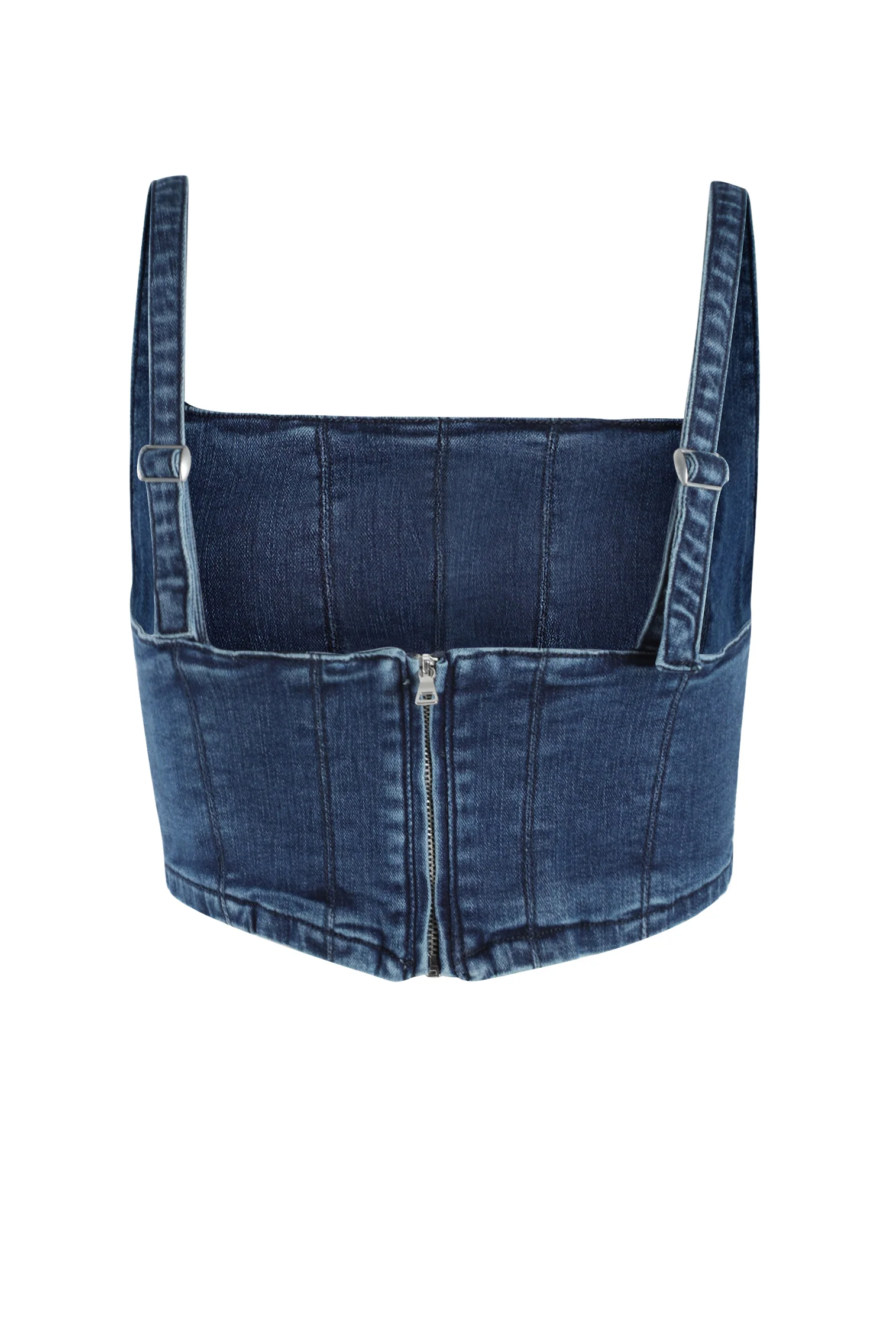 Denver Nuggets Denim Corset - Image 7