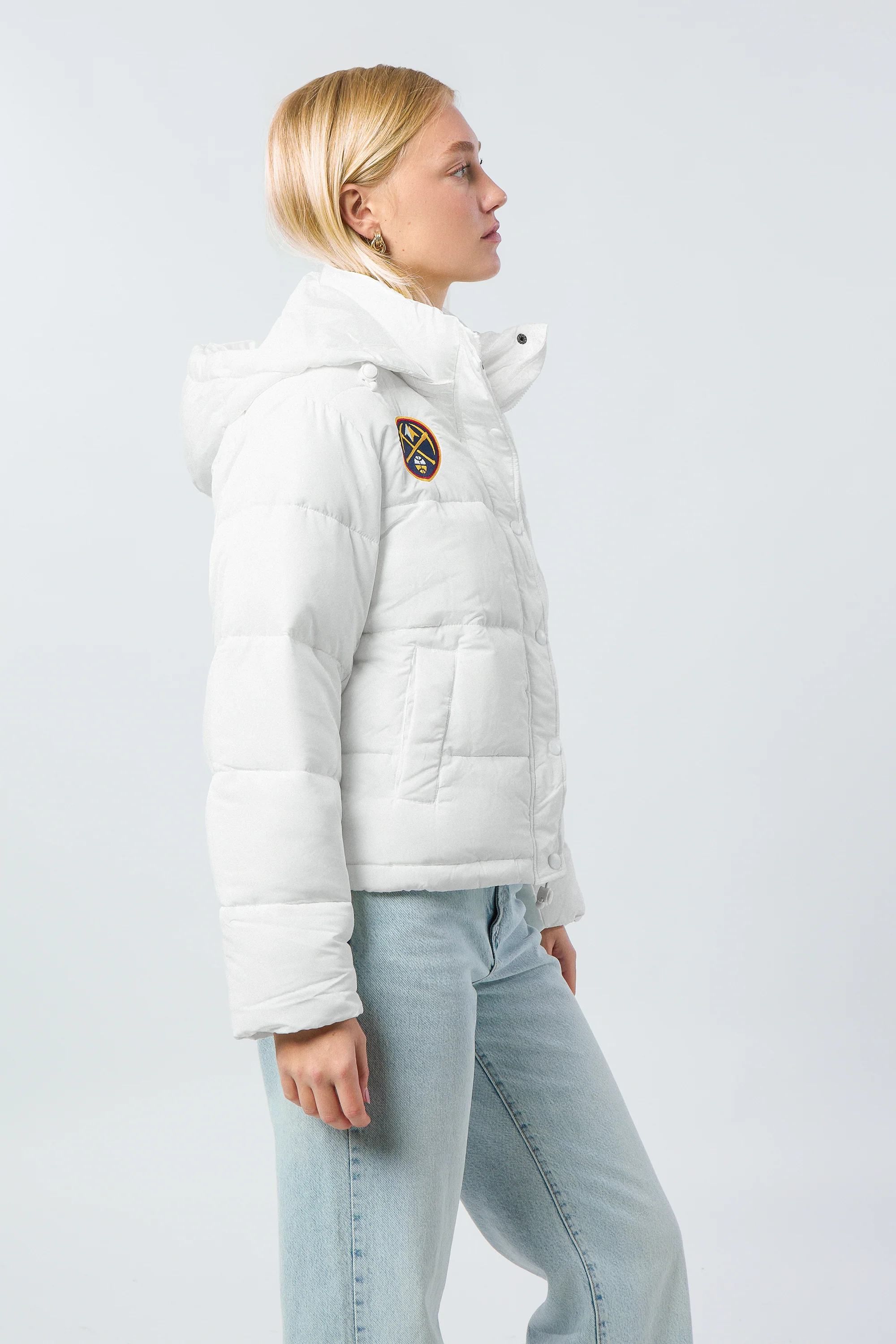 Denver Nuggets Puffer Jacket - Image 3