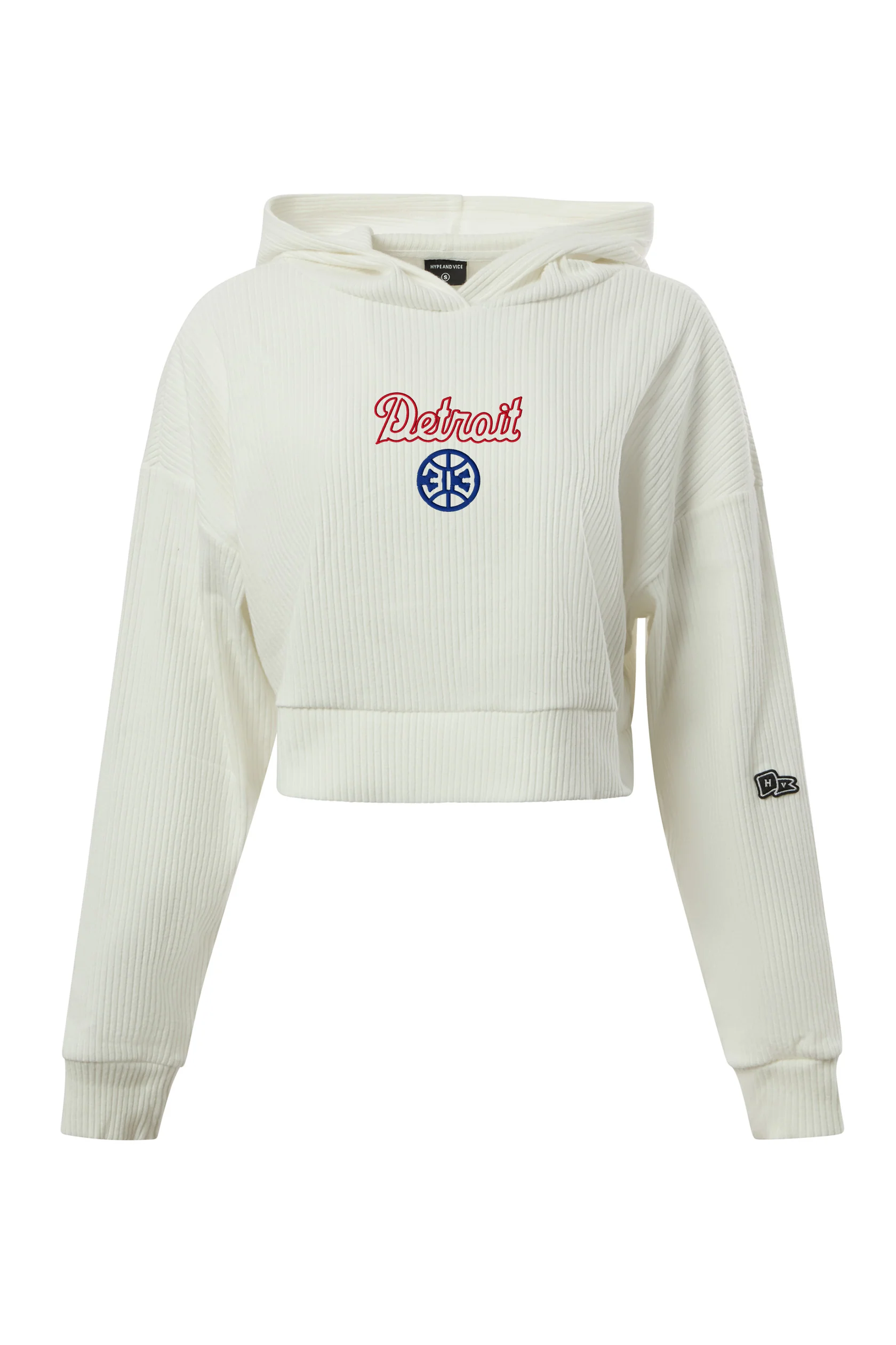 Detroit Pistons Off-Duty Ribbed Hoodie