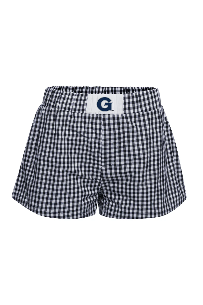 Georgetown Gameday Gingham Shorts