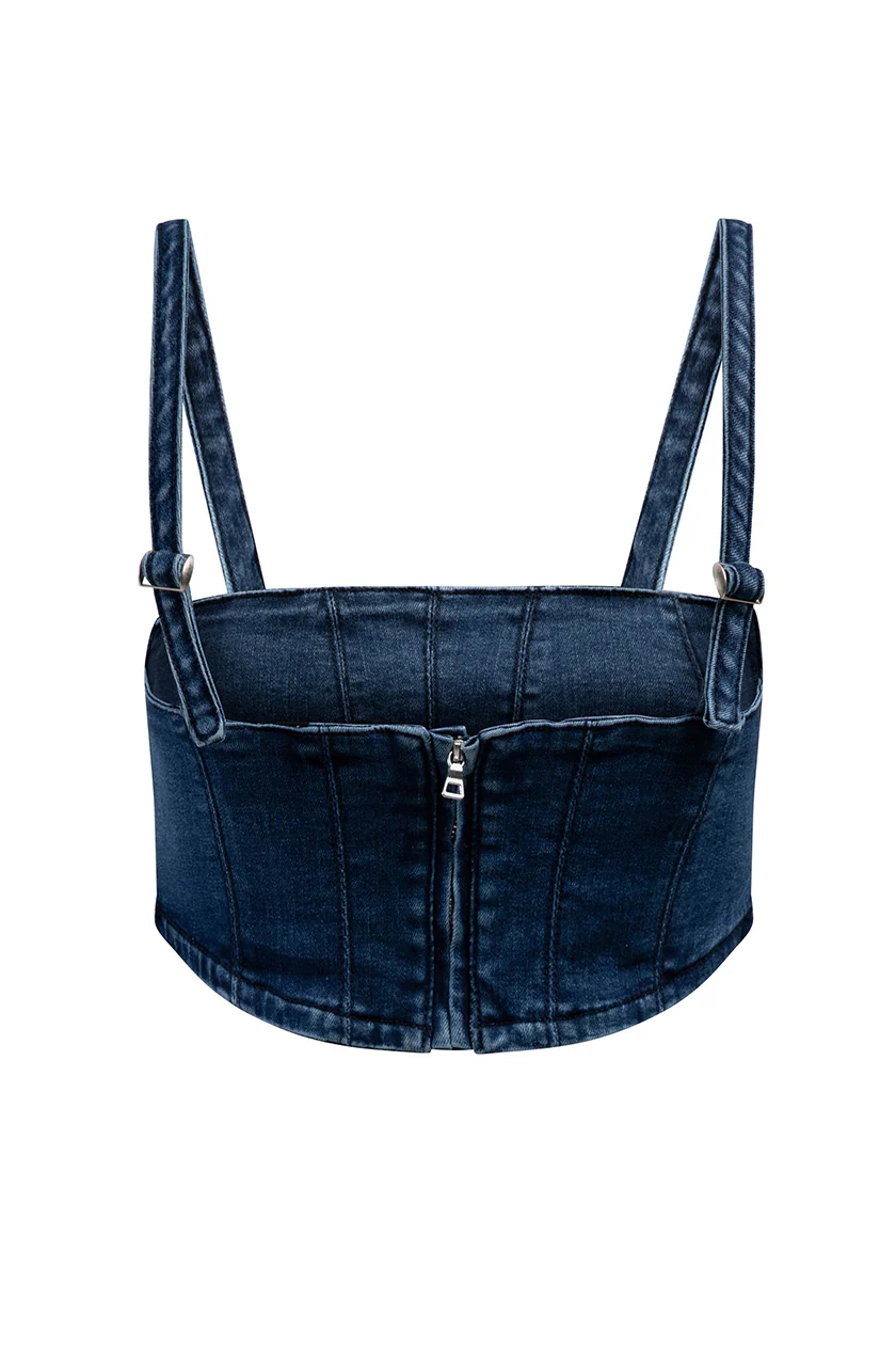 Hampton Denim Corset - Image 4