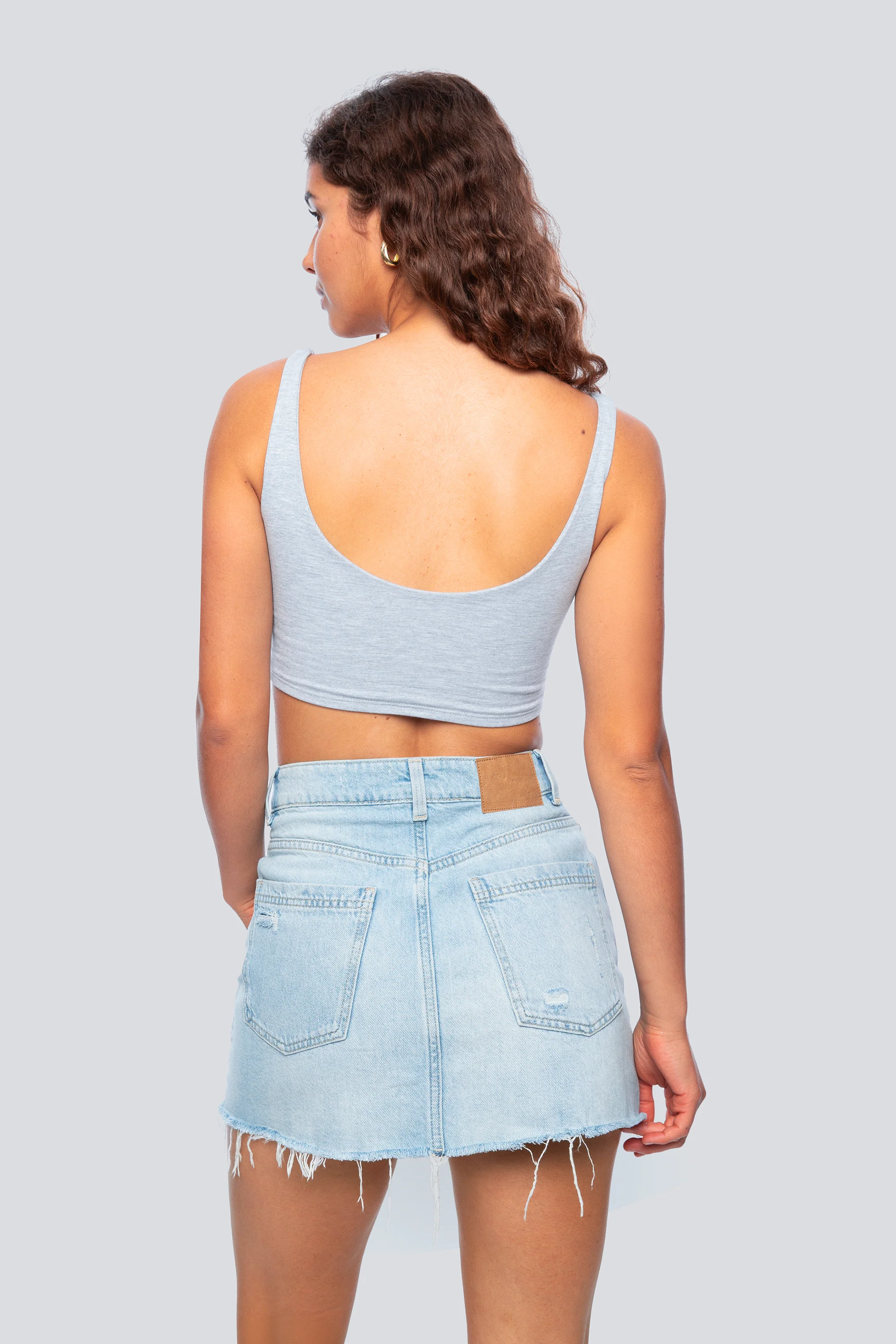 Harvard Scoop Neck Crop Top - Image 3