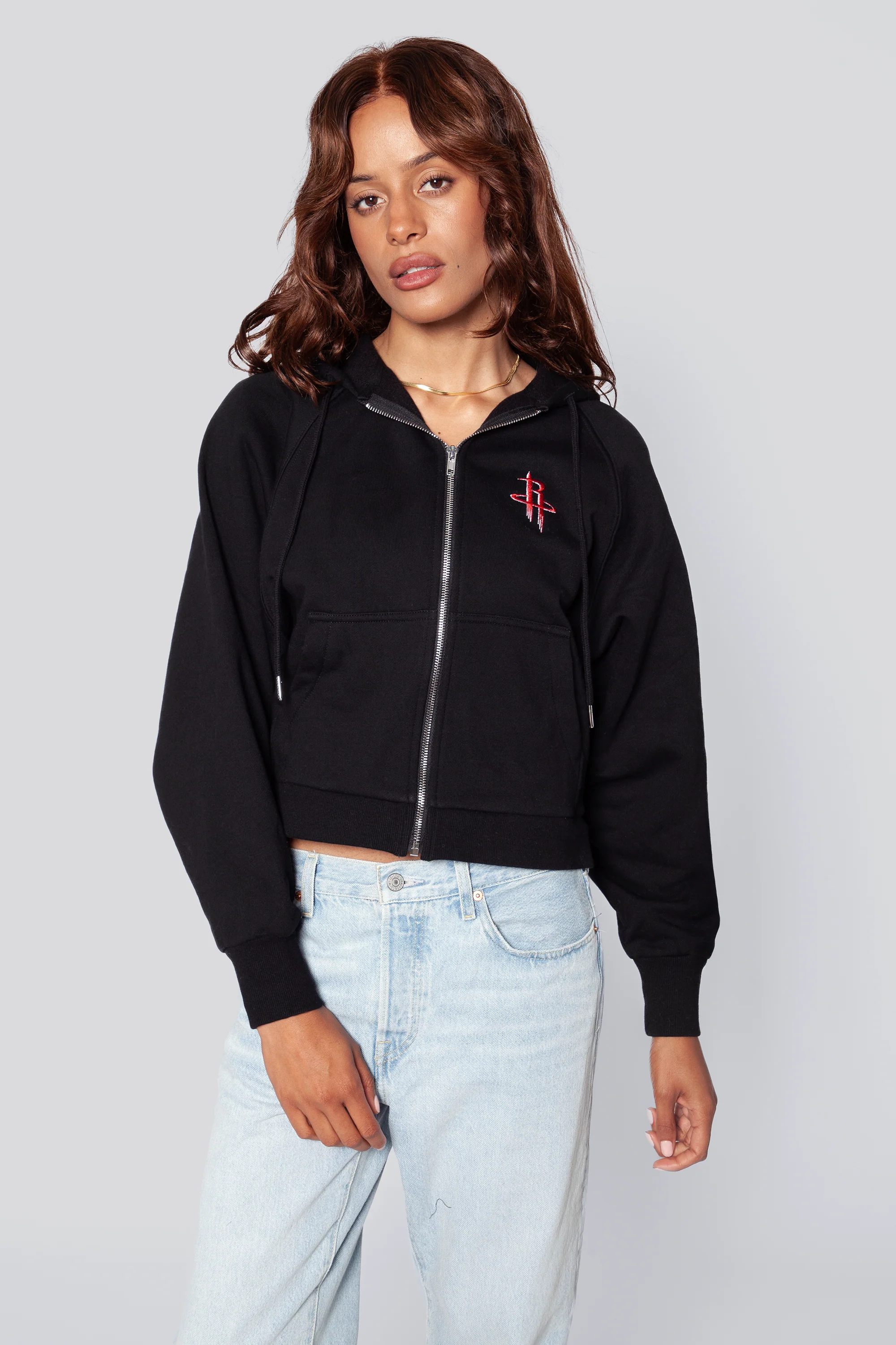 Houston Rockets Raglan Zip-Up - Image 2