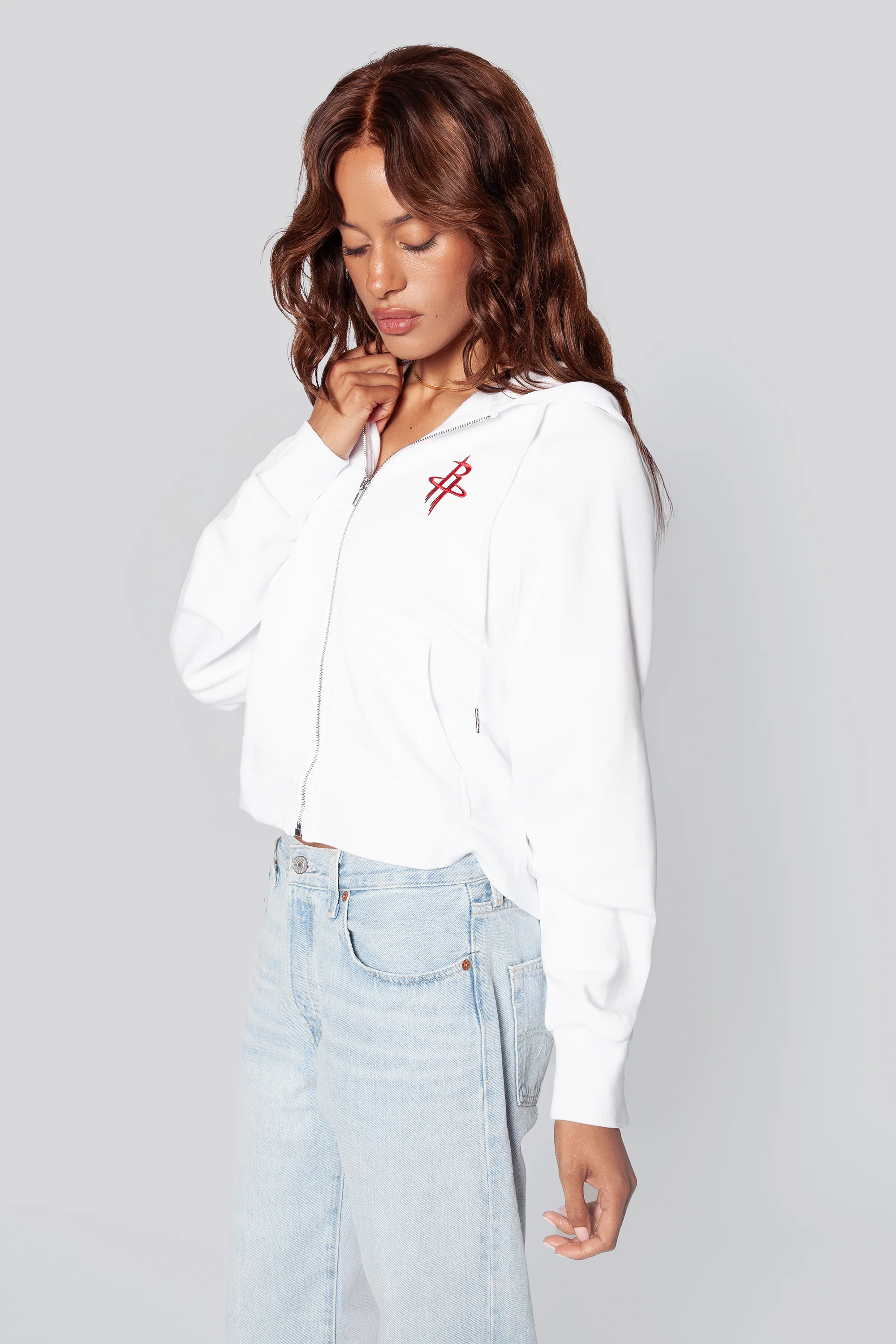 Houston Rockets Raglan Zip-Up - Image 3