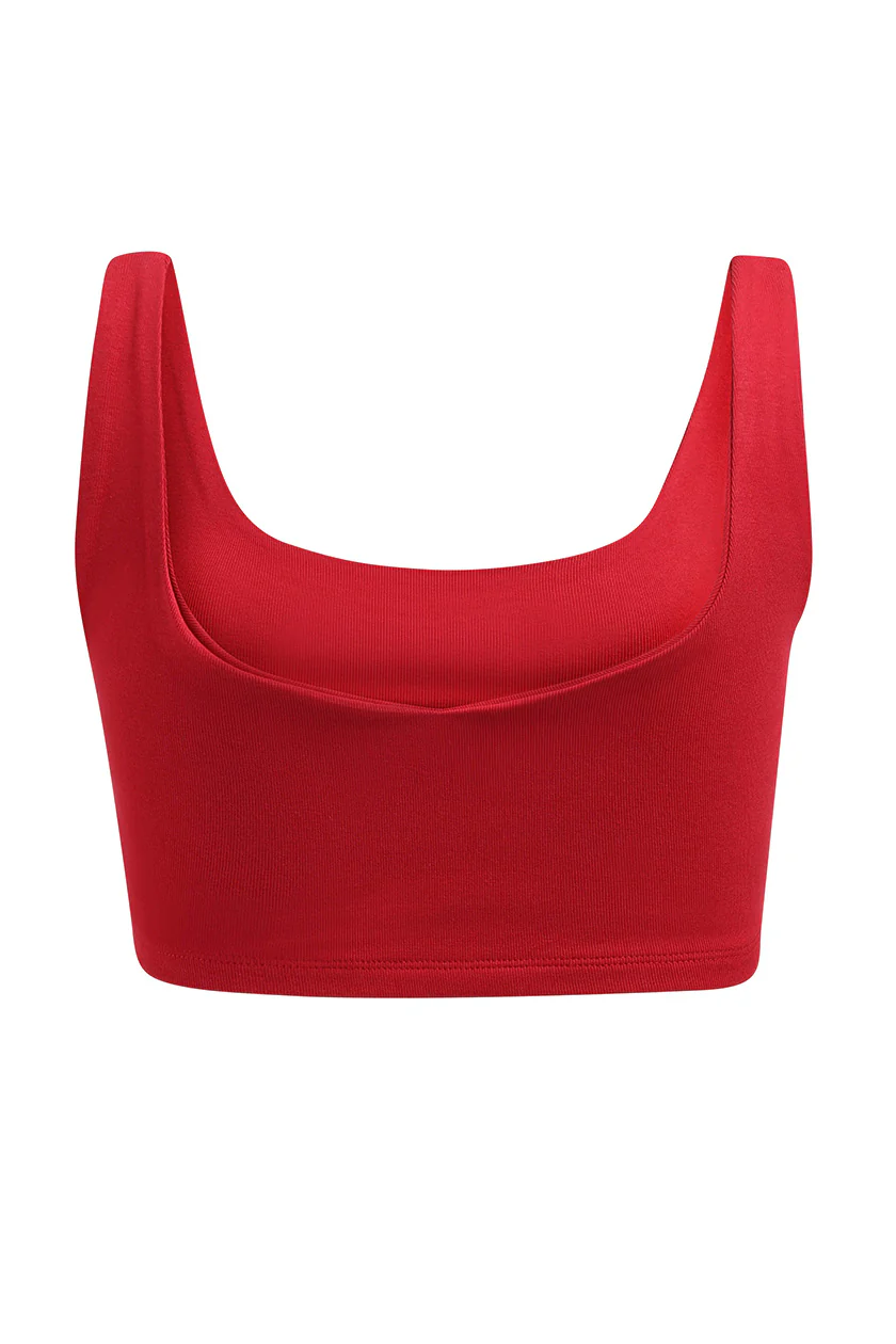Illinois State Scoop Neck Crop Top - Image 8