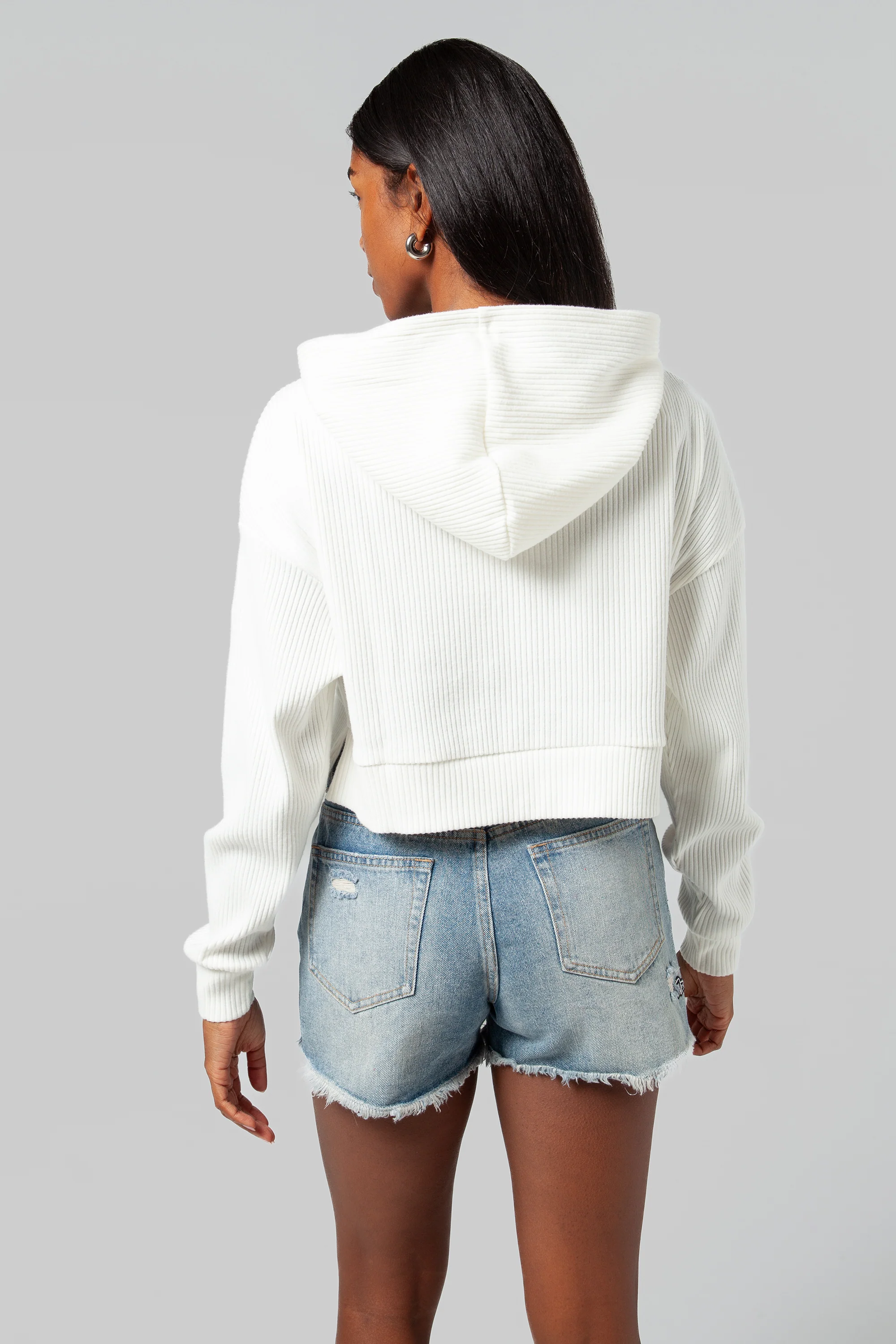 Indiana Pacers Off-Duty Ribbed Hoodie - Image 3
