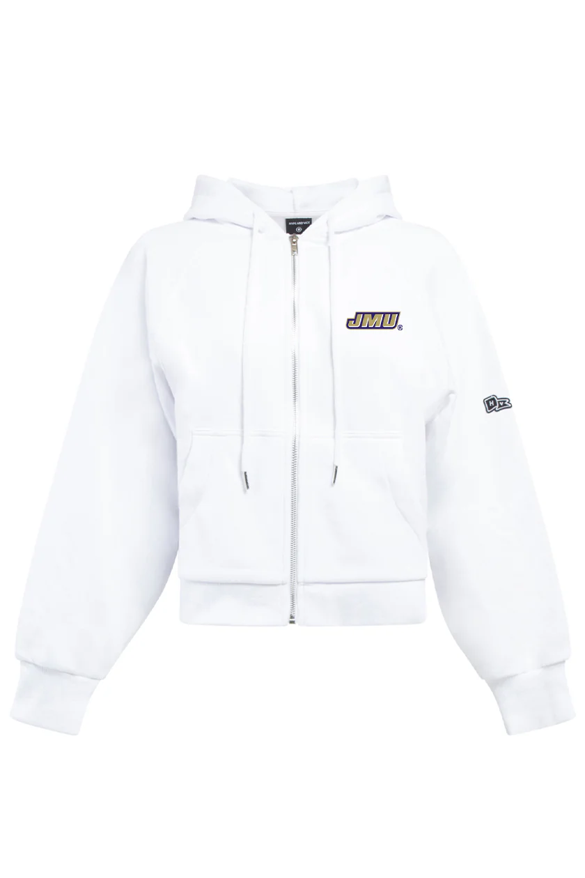JMU Raglan Zip-Up