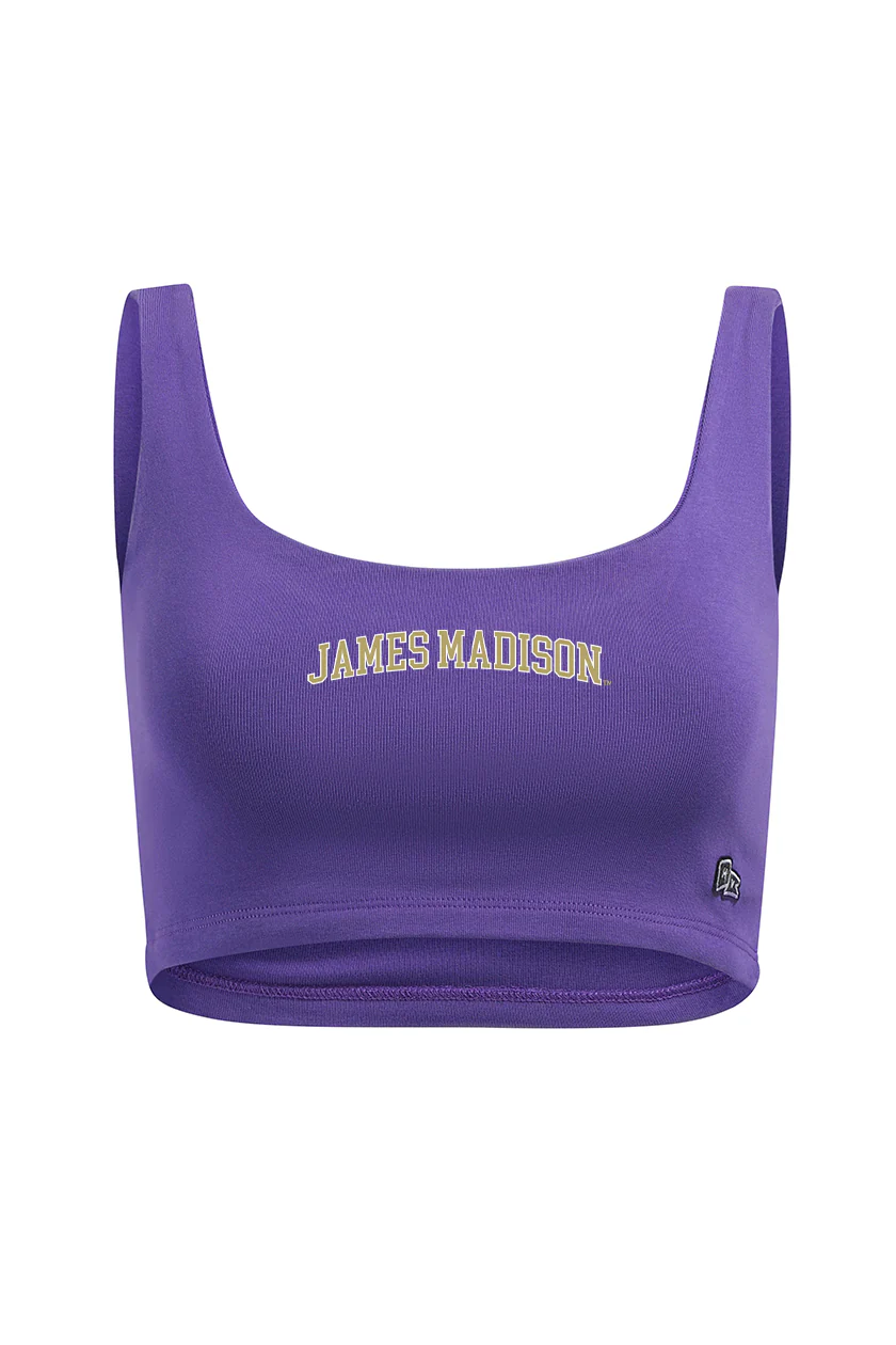 JMU Scoop Neck Crop Top - Image 12