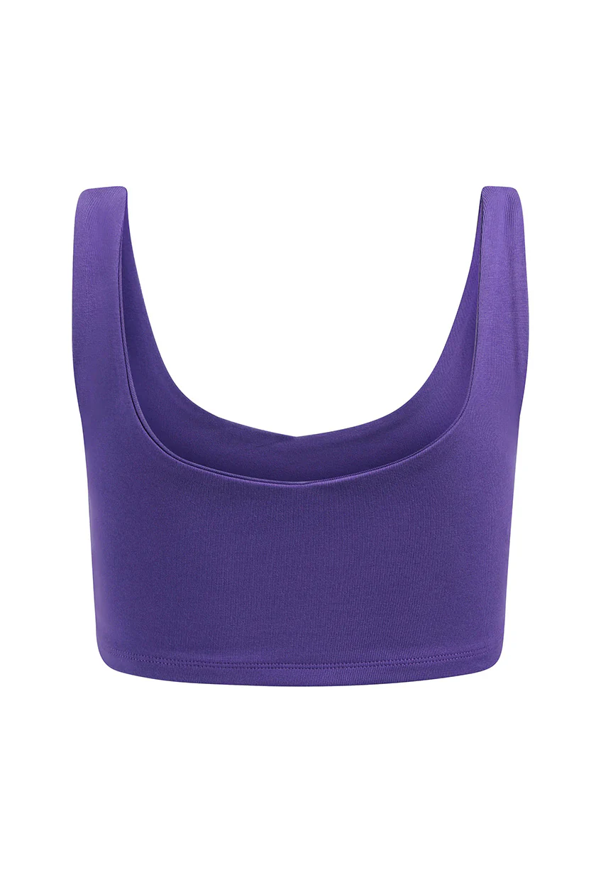JMU Scoop Neck Crop Top - Image 13